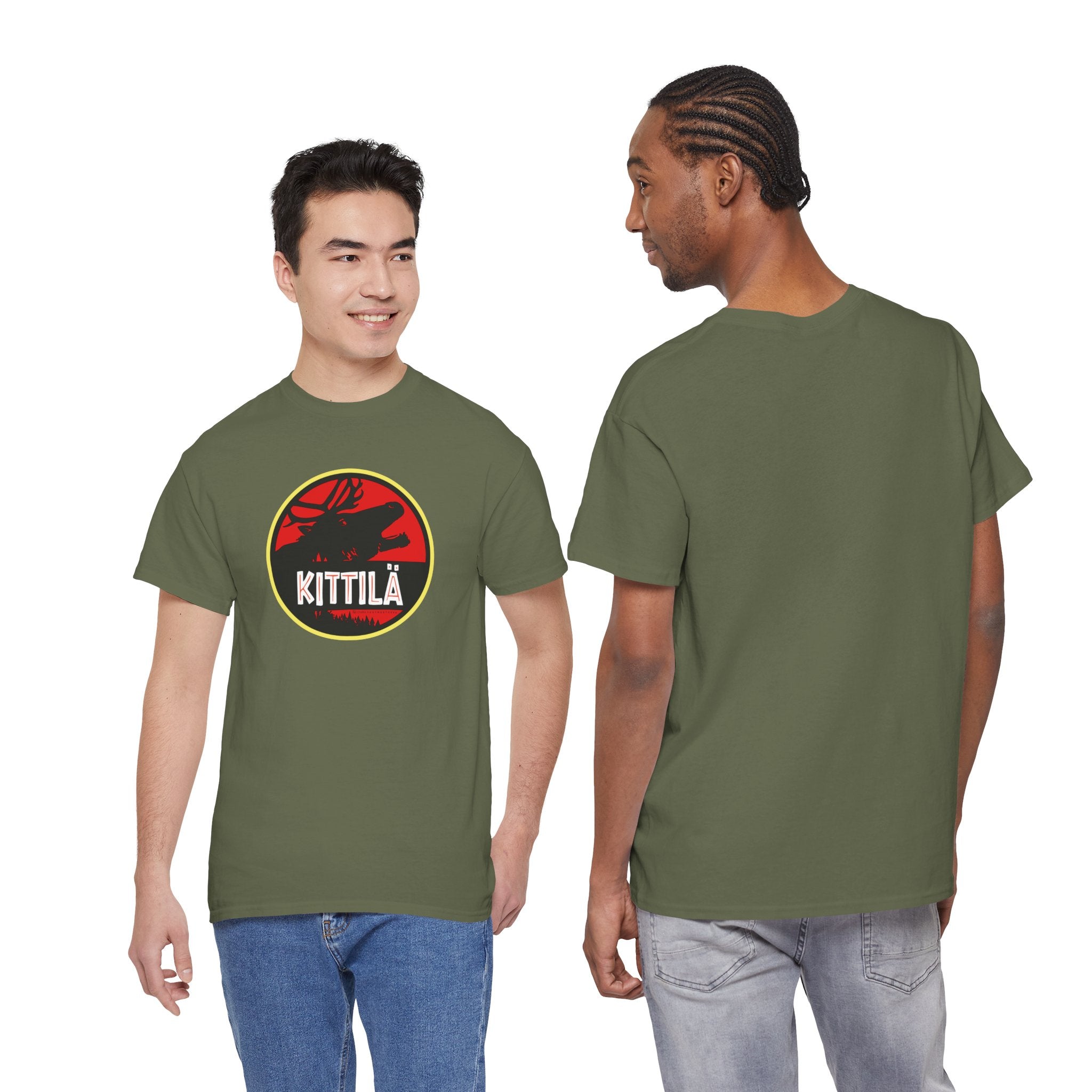 Kittilä t-paita (Jurassic Park tyyliin) | 100% puuvillaa, unisex