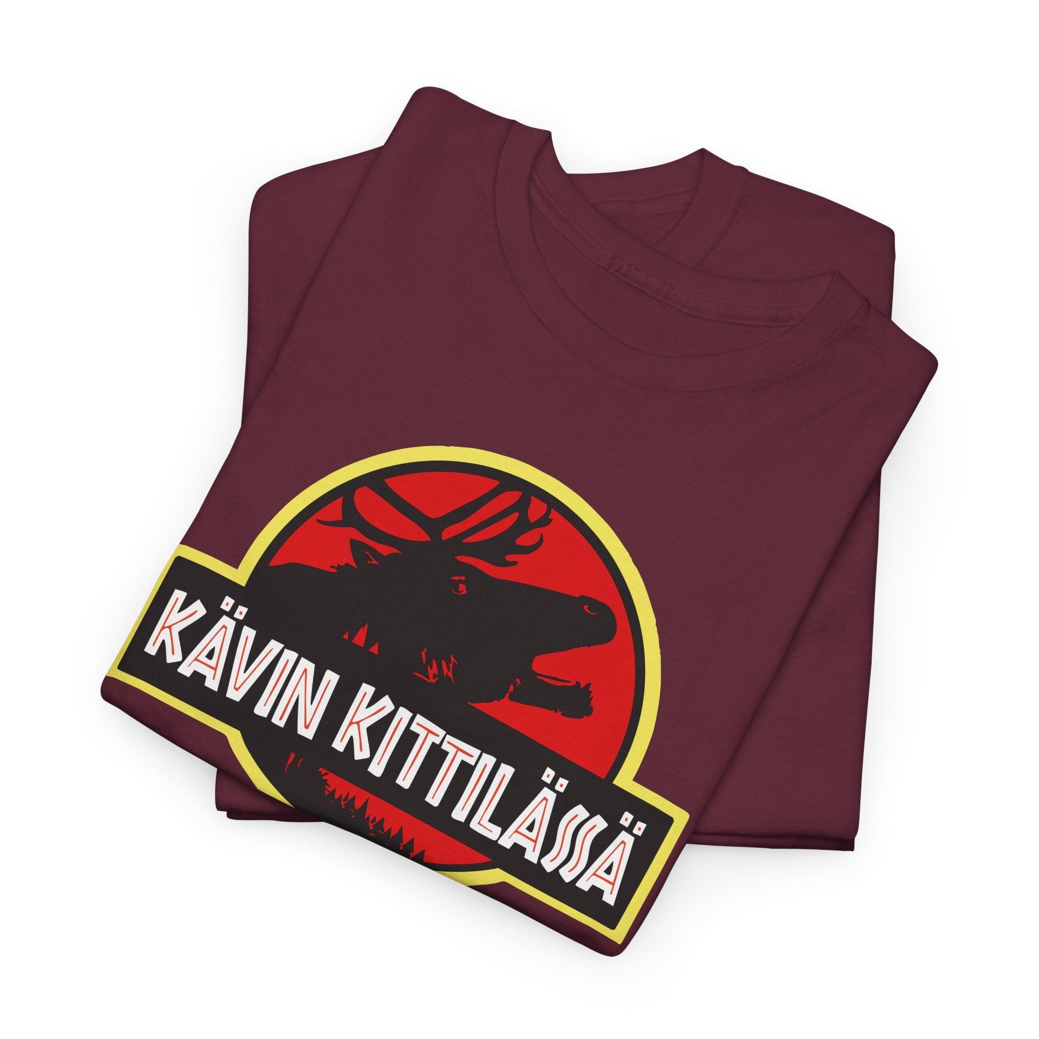 Kävin Kittilässä t-paita | 100% puuvillaa, unisex - Lourun verkkokauppa