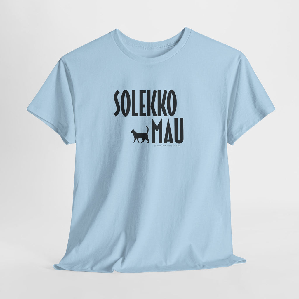 Solekko Mau t-shirt, black text | 100% cotton, unisex