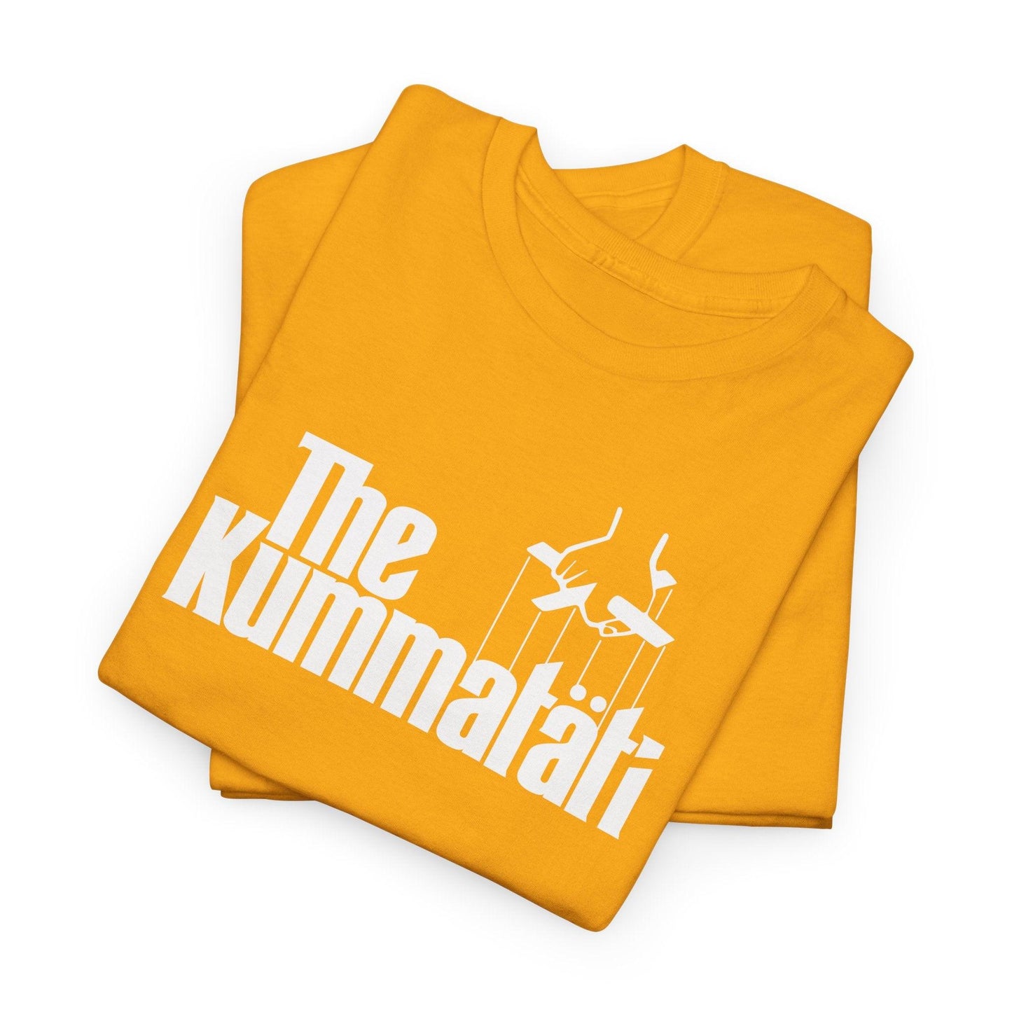 The Kummatäti t-paita, valkoinen teksti | 100% puuvillaa, unisex - Lourun verkkokauppa