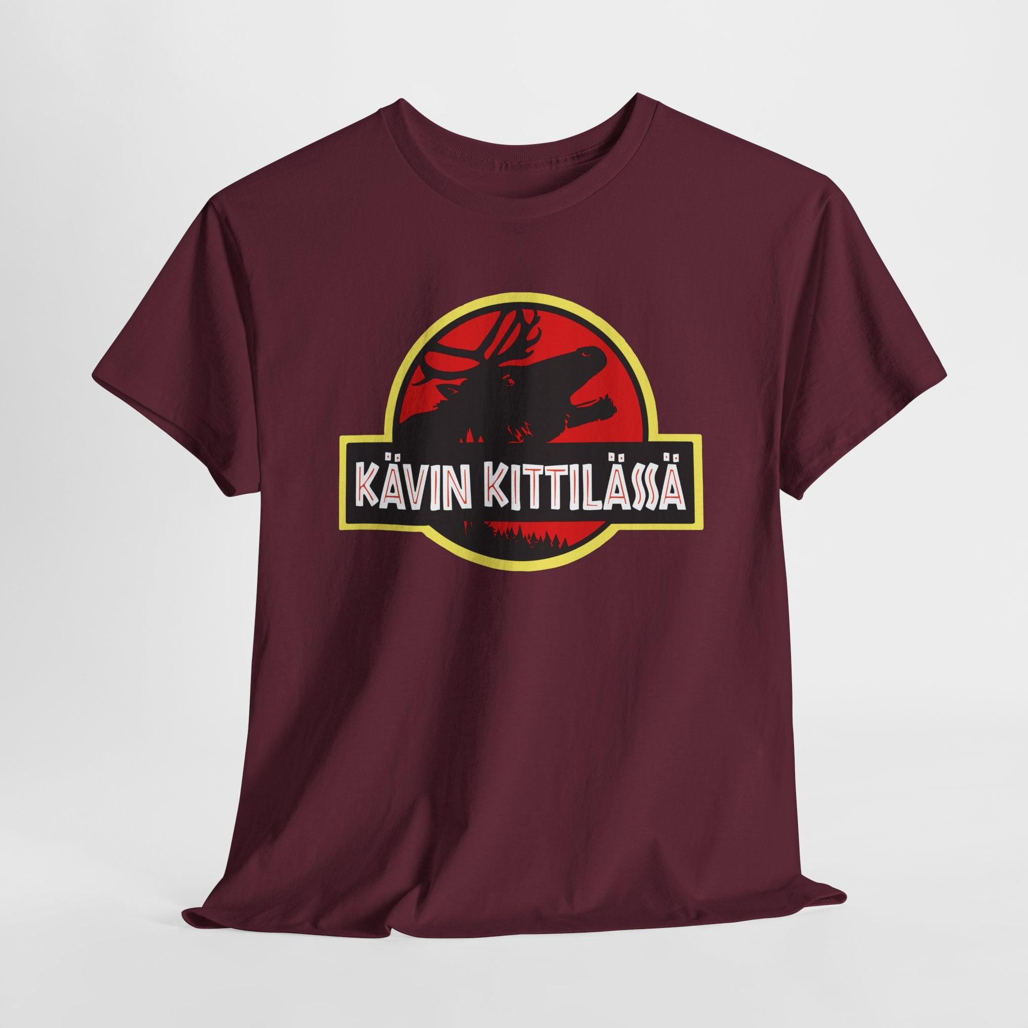 Kävin Kittilässä t-paita | 100% puuvillaa, unisex - Lourun verkkokauppa