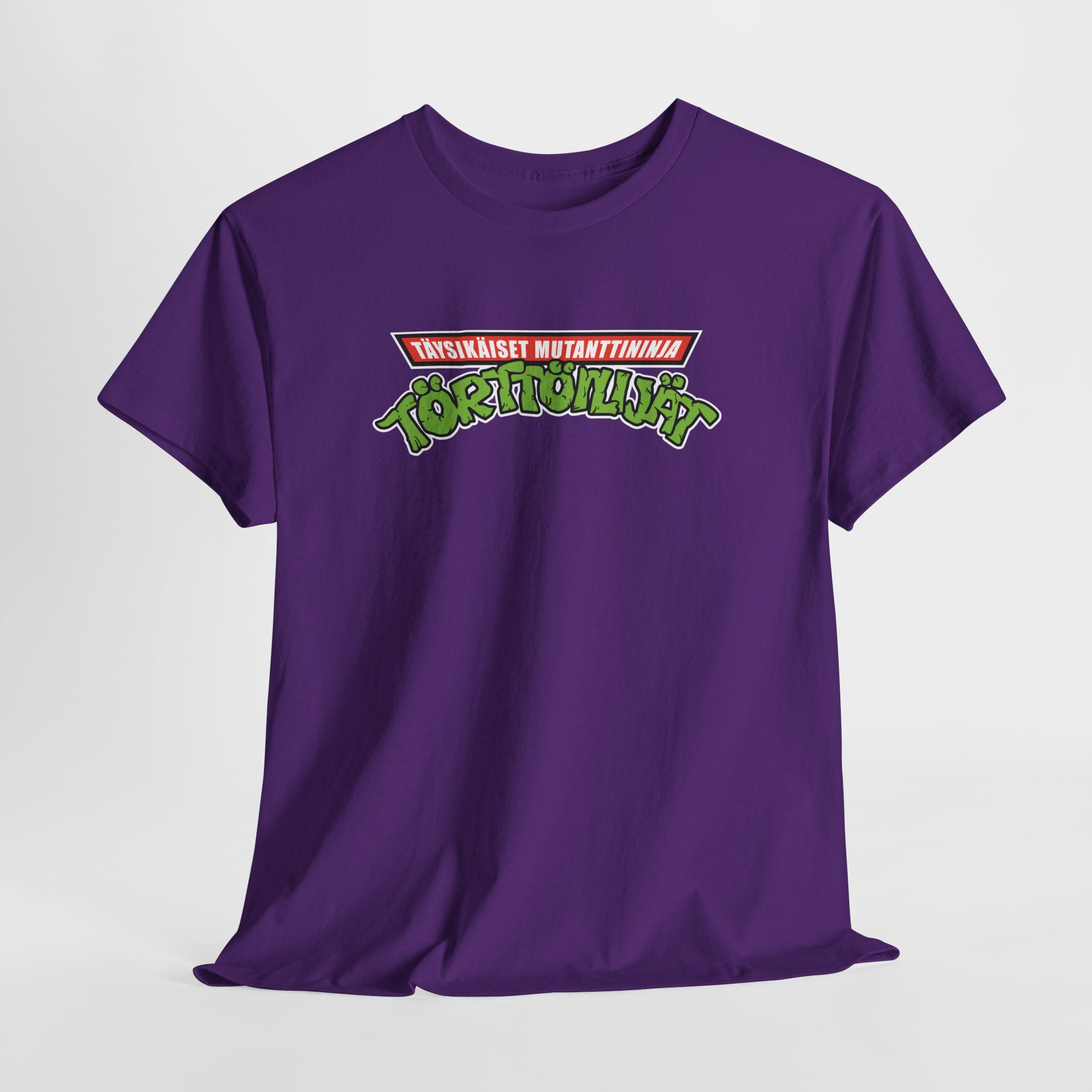 TMNT eli Täysikäiset Mutanttininja Törttöilijät t-paita | 100% puuvillaa, unisex