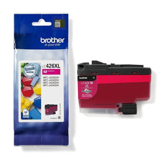 Brother LC-426XLM -mustekasetti, magenta, kasetti ja myyntipakkaus