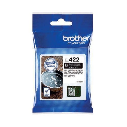 Brother LC-422BK musta - Lourun verkkokauppa