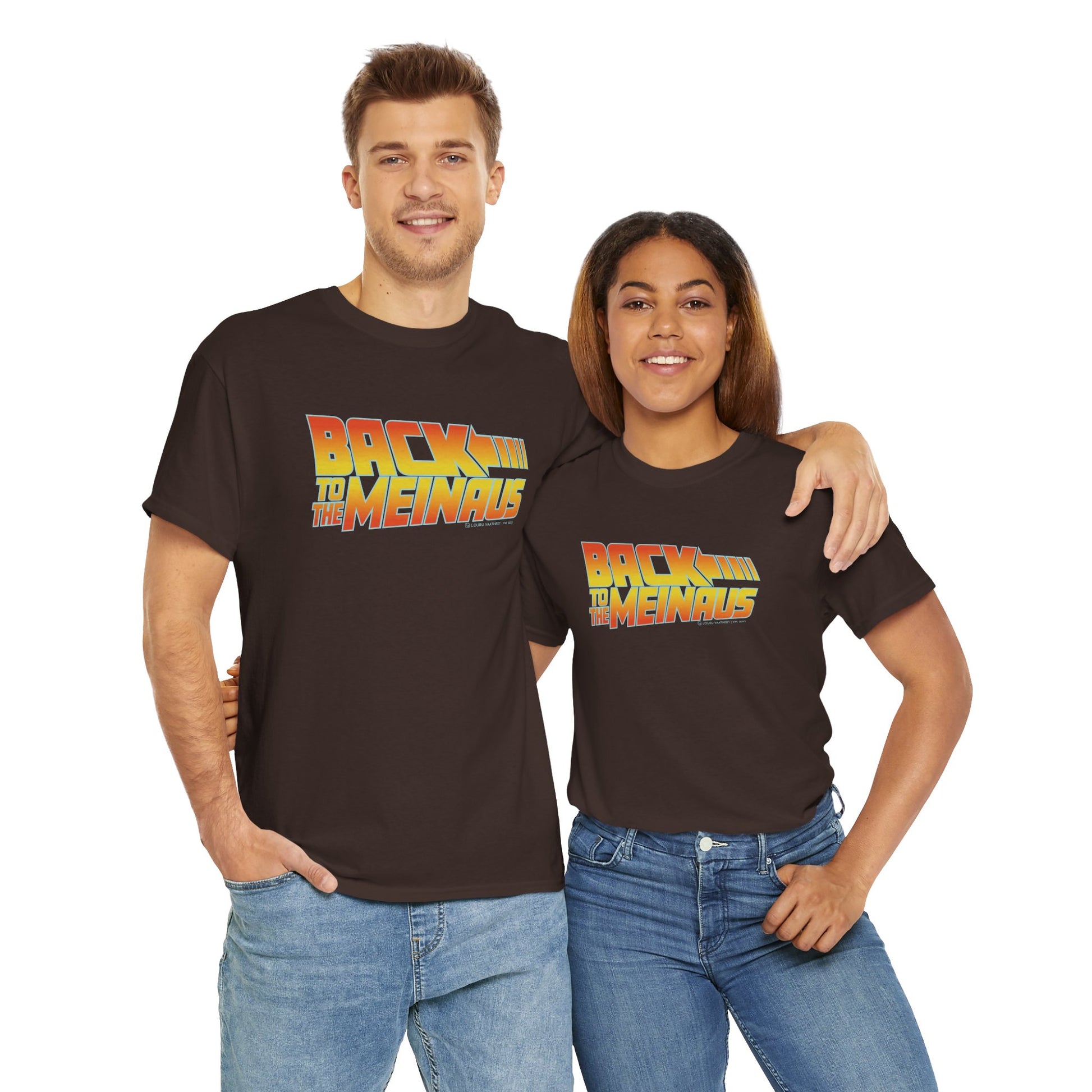 Back to the Meinaus t-paita | 100% puuvillaa, unisex
