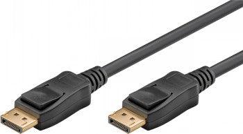 Goobay DisplayPort 1.4 8k/60Hz -kaapeli, 3 m - Lourun verkkokauppa