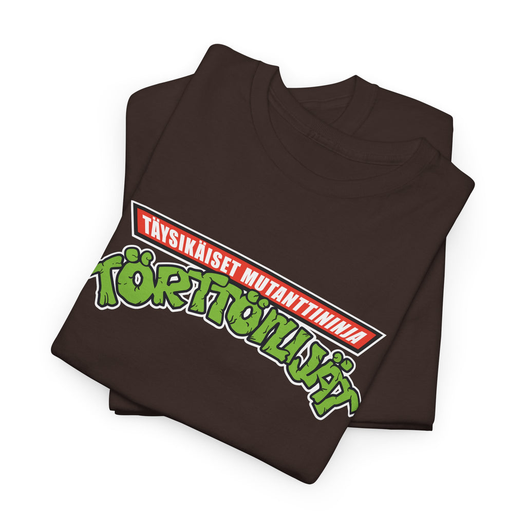 TMNT eli Täysikäiset Mutanttininja Törttöilijät t-paita | 100% puuvillaa, unisex