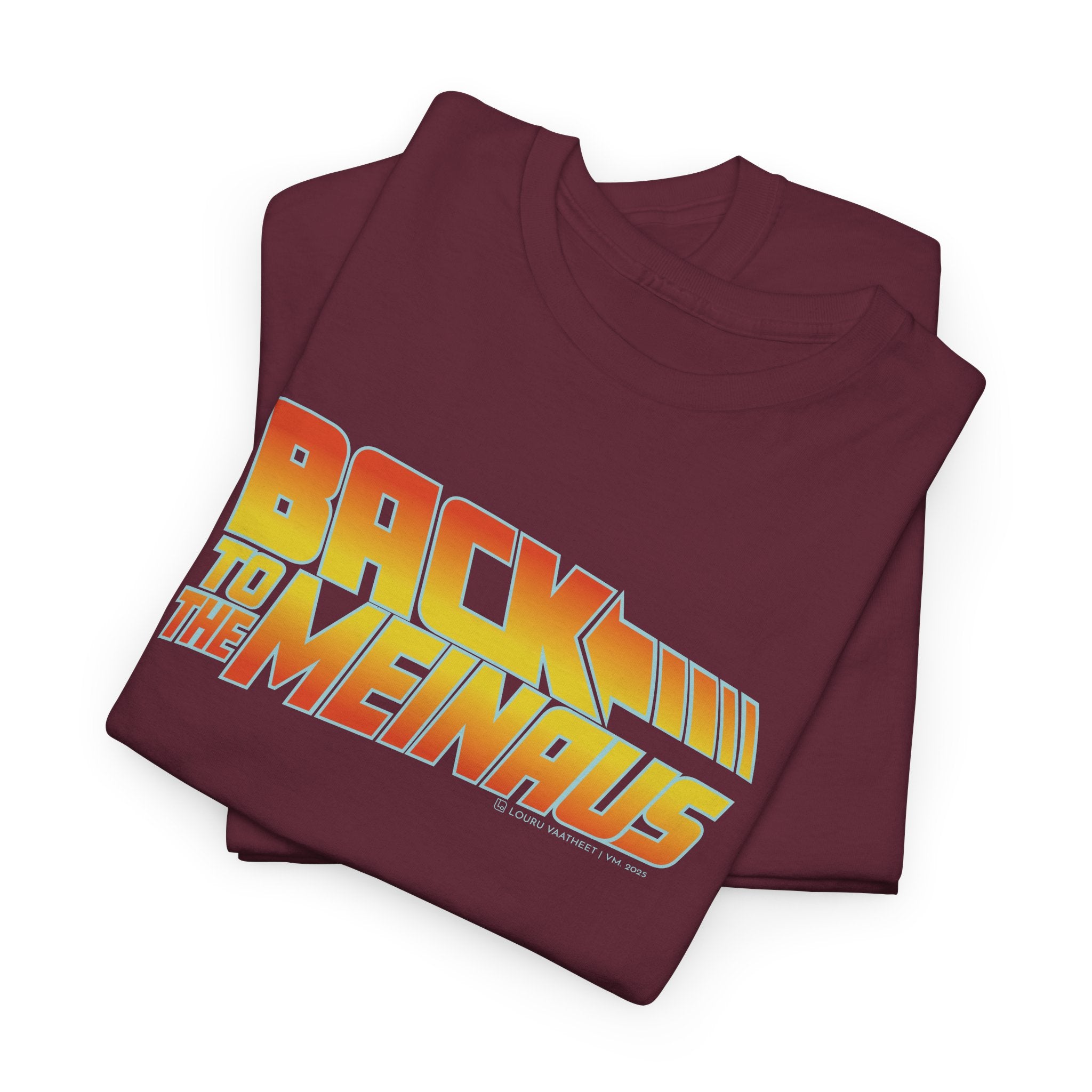 Back to the Meinaus t-paita | 100% puuvillaa, unisex