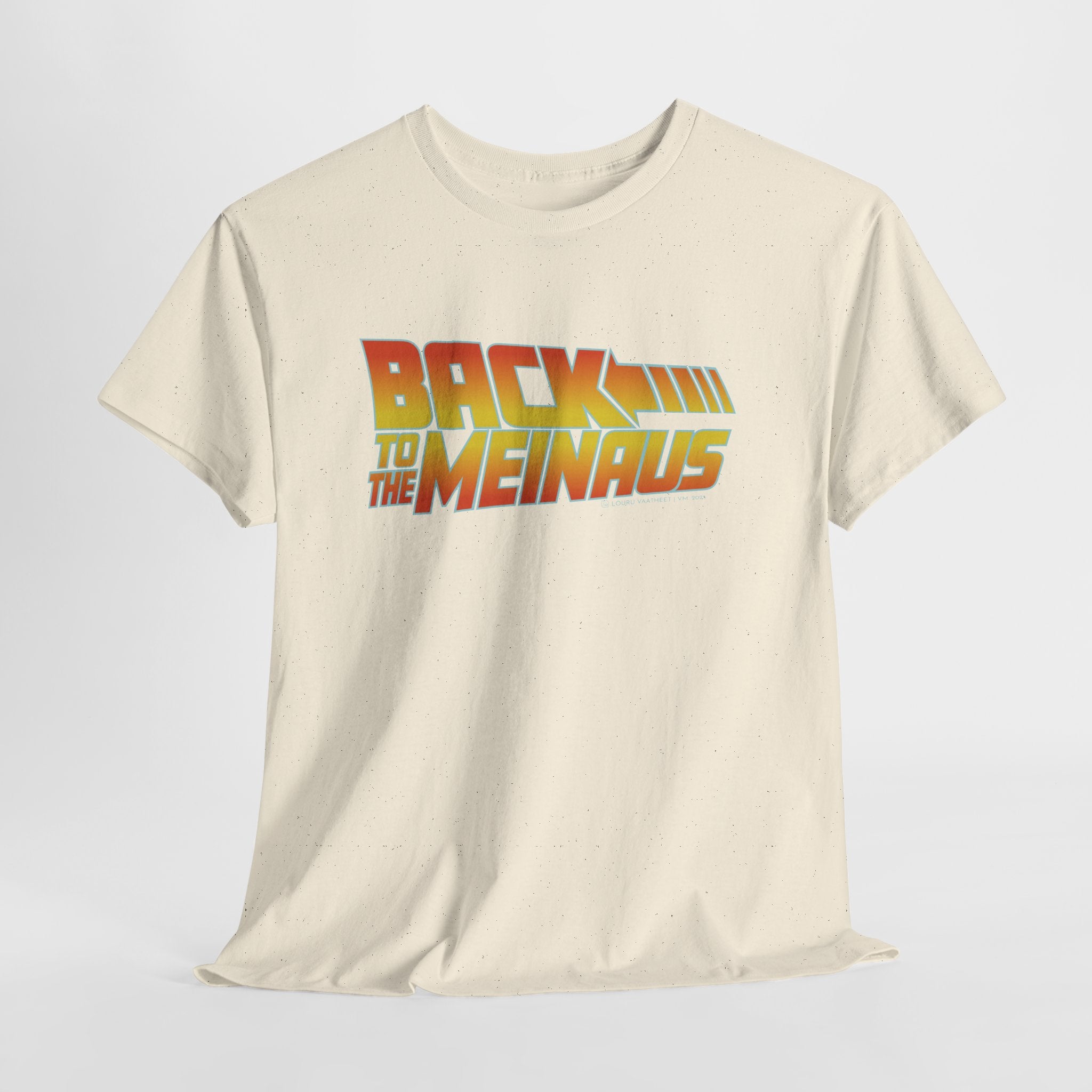 Back to the Meinaus t-paita | 100% puuvillaa, unisex