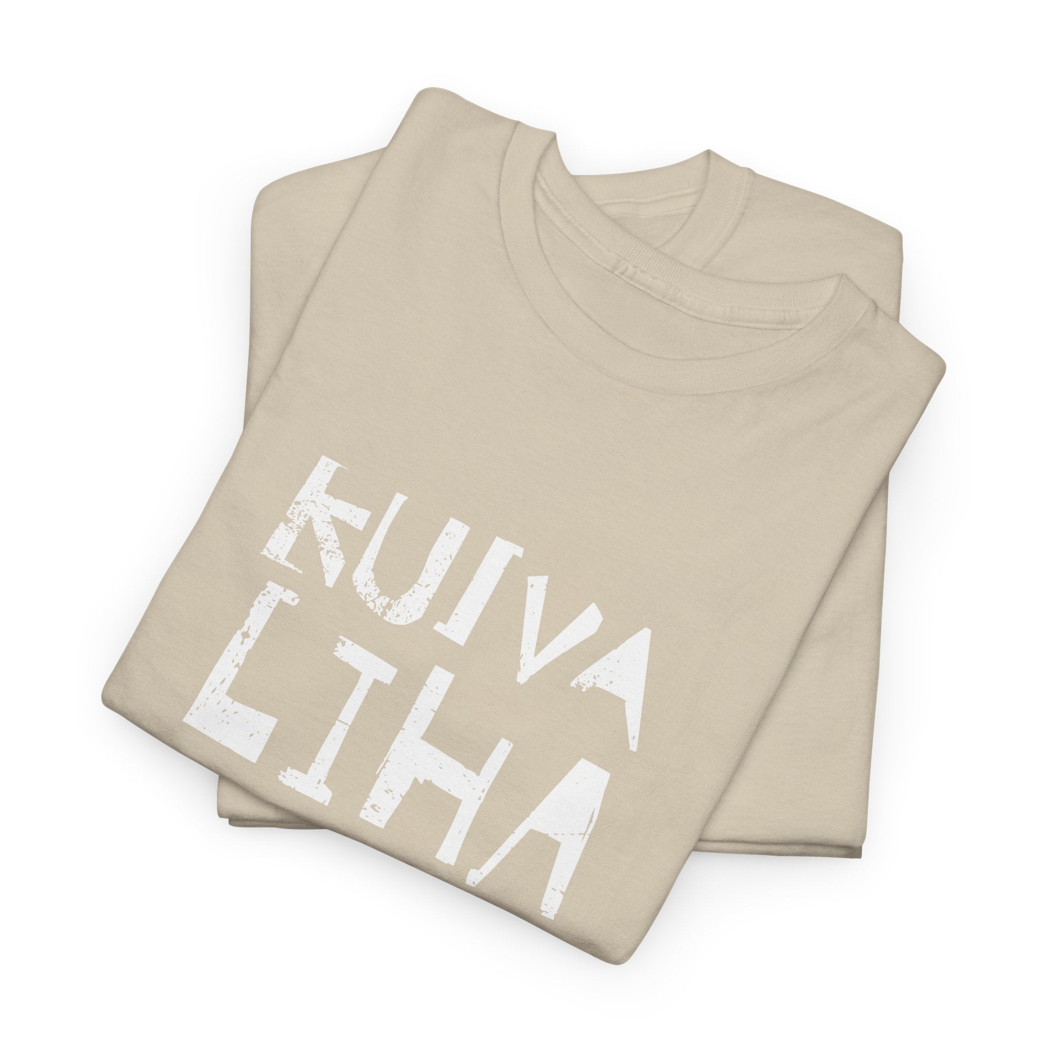 Kuivaliha T-paita – Hauska paita kuivan lihan ja eräretkien ystävälle | musta teksti | 100% puuvillaa, unisex