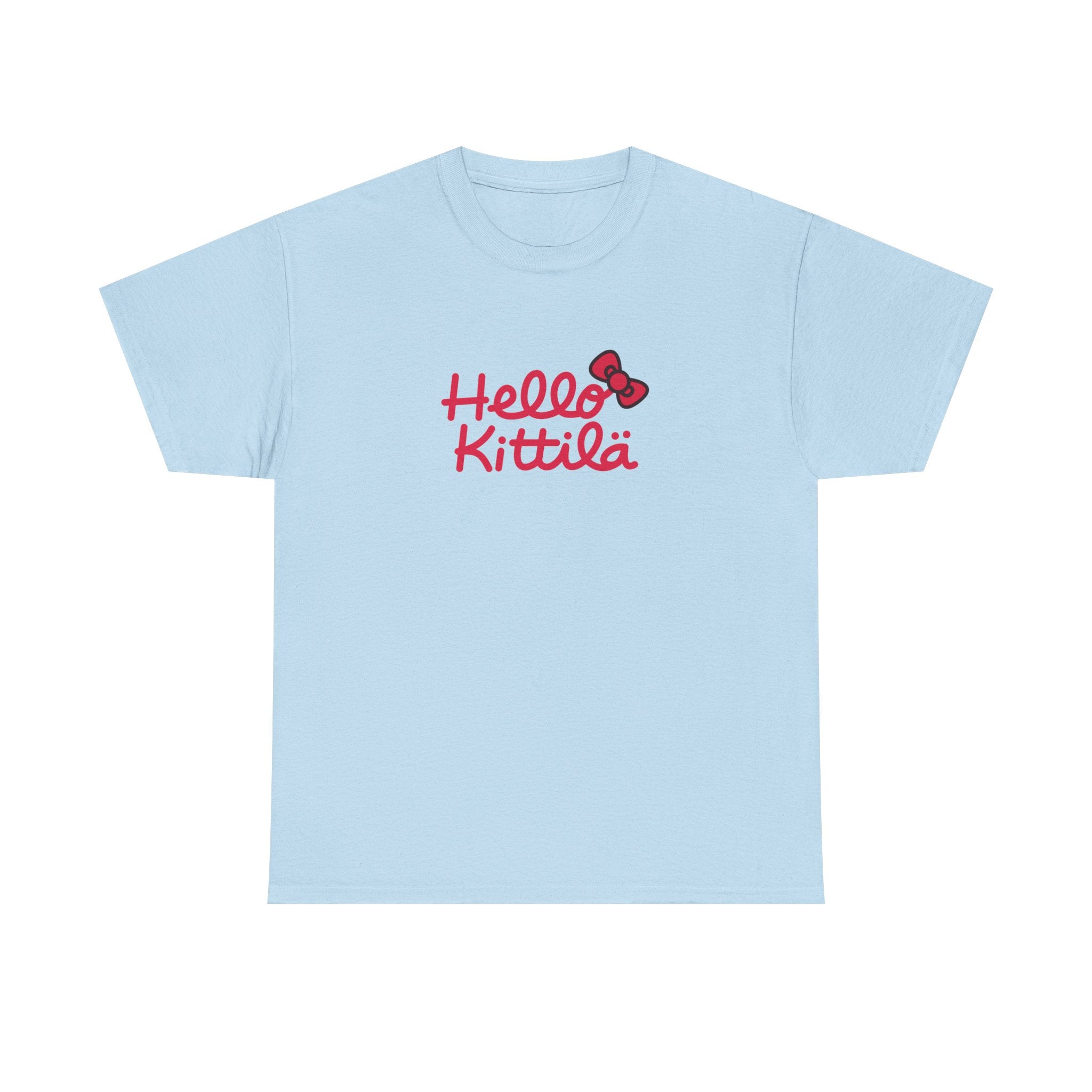 Hello Kittilä (iso teksti) | 100% puuvillaa, unisex