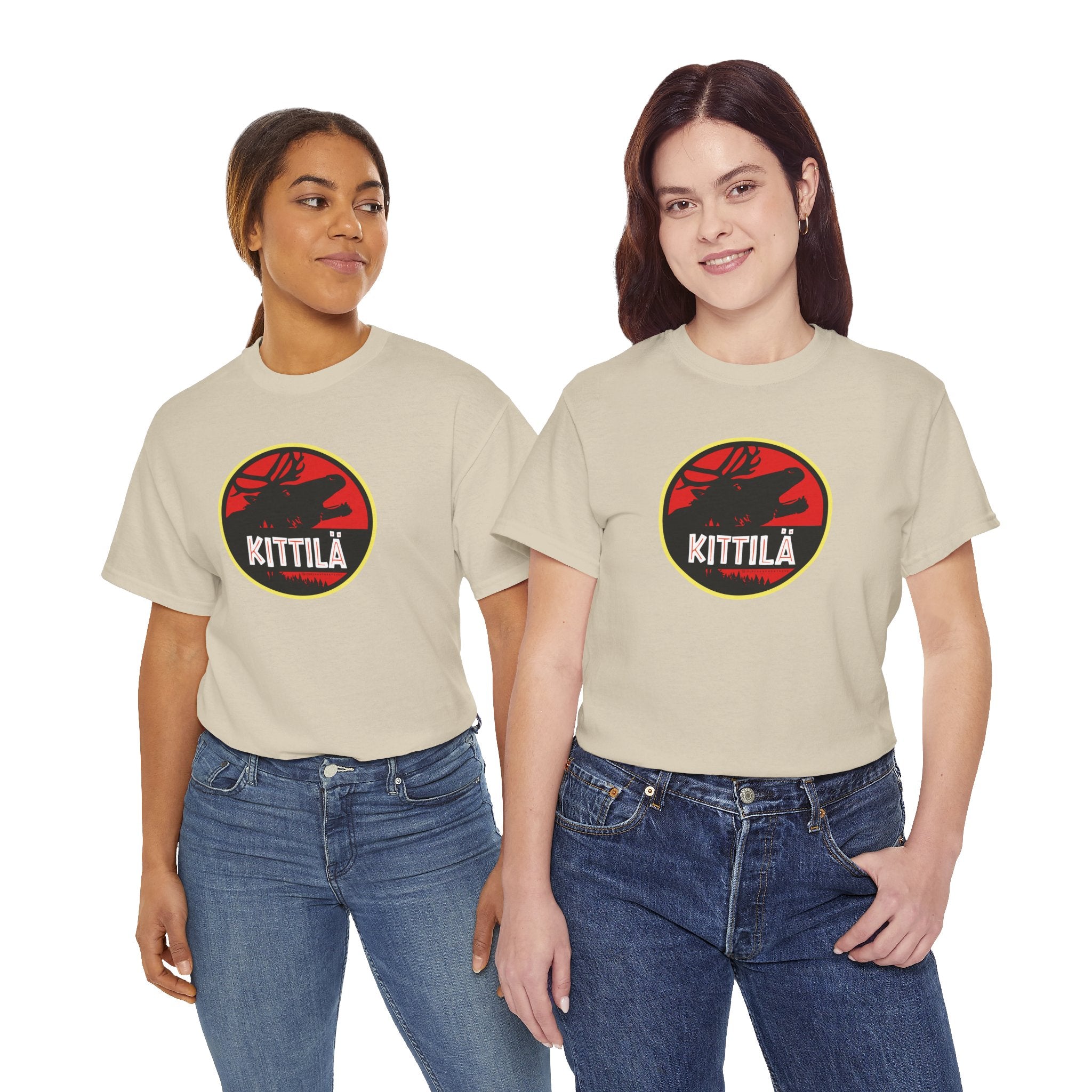 Kittilä t-paita (Jurassic Park tyyliin) | 100% puuvillaa, unisex