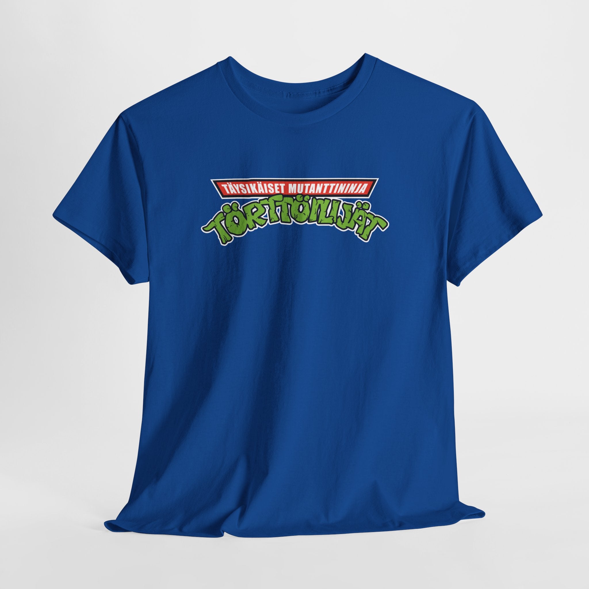 TMNT eli Täysikäiset Mutanttininja Törttöilijät t-paita | 100% puuvillaa, unisex