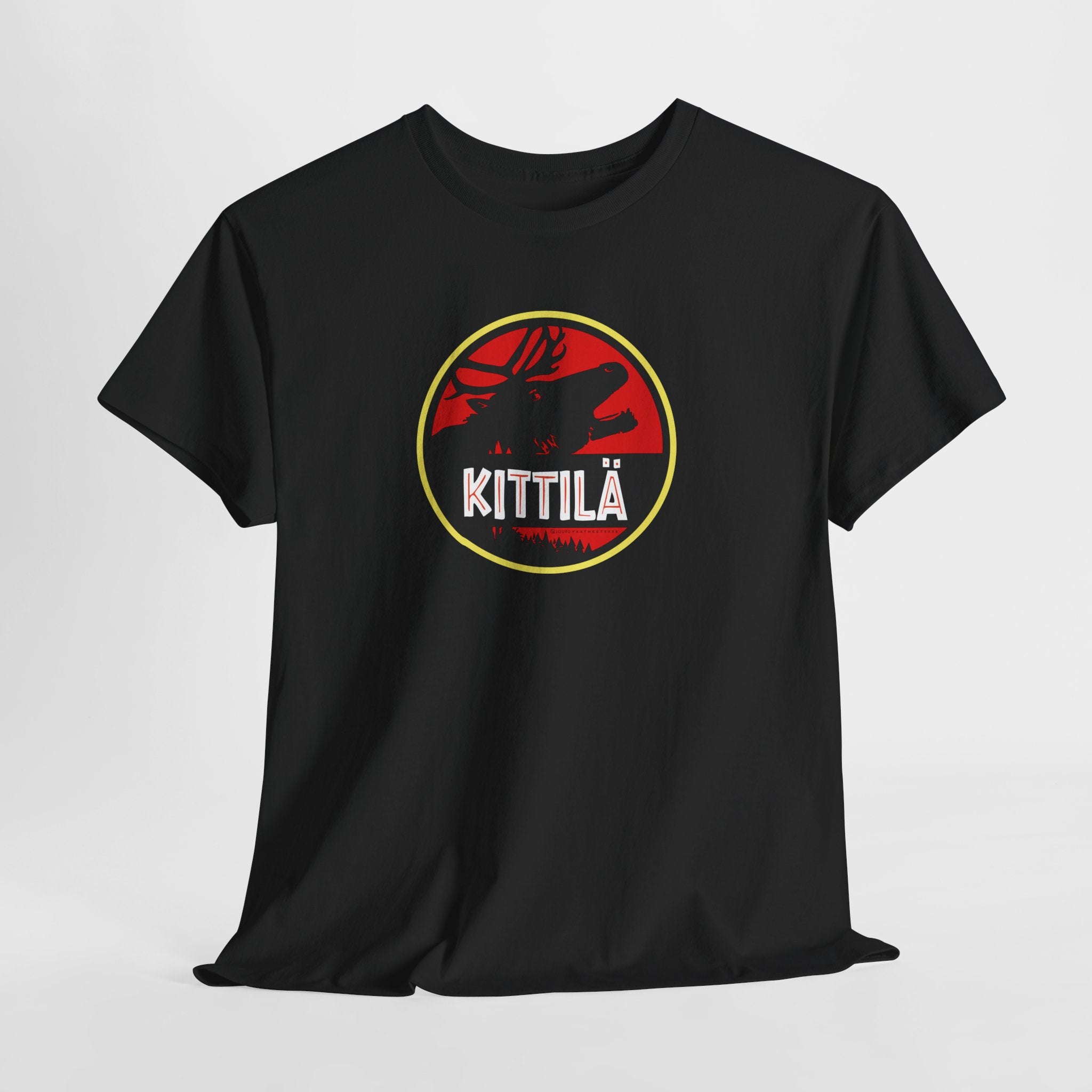 Kittilä t-paita (Jurassic Park tyyliin) | 100% puuvillaa, unisex