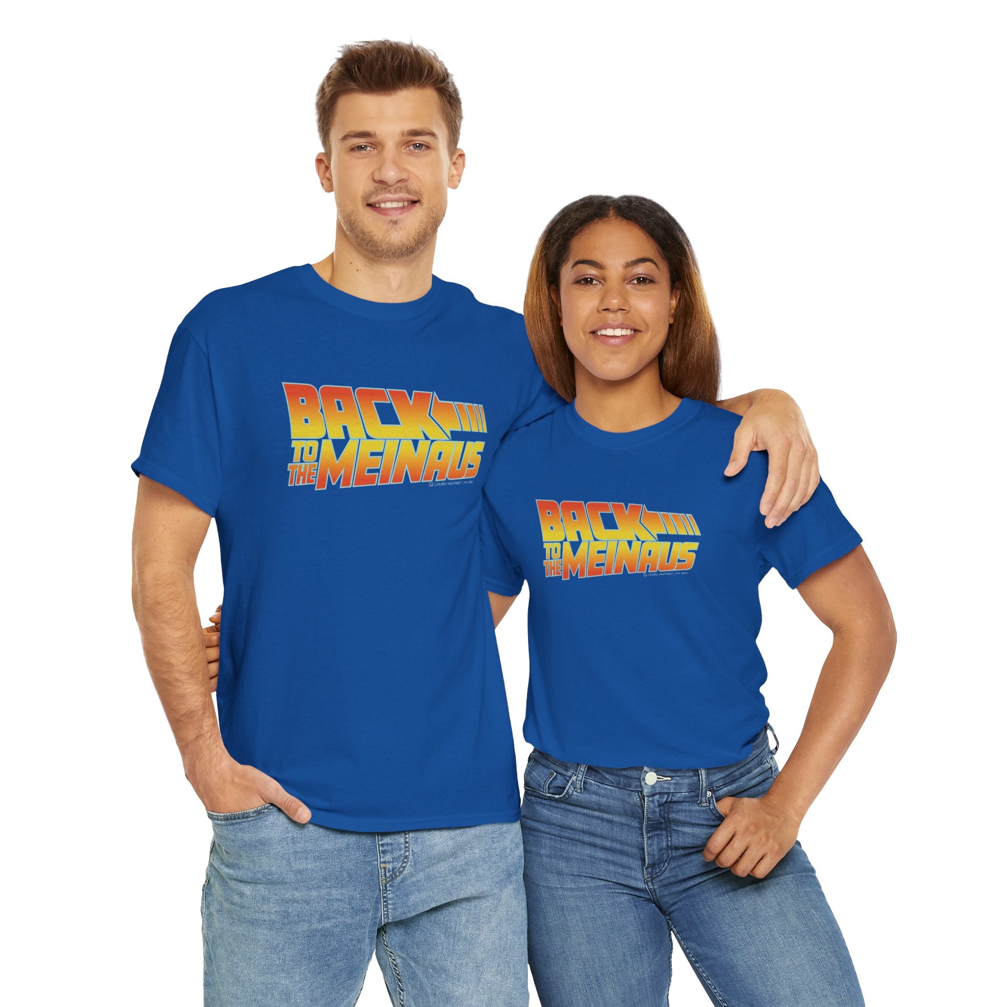 Back to the Meinaus t-paita | 100% puuvillaa, unisex