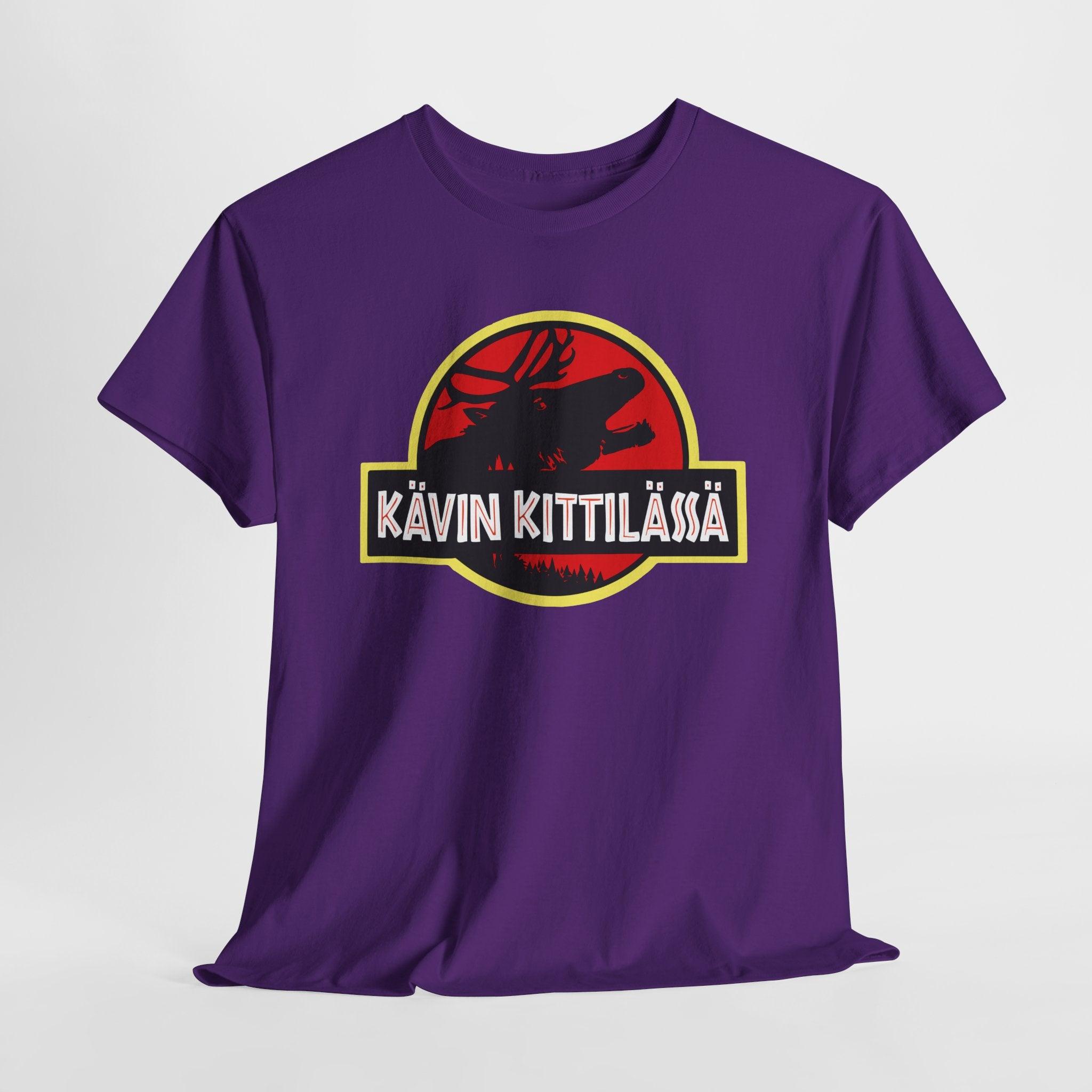 Kävin Kittilässä t-paita | 100% puuvillaa, unisex - Lourun verkkokauppa