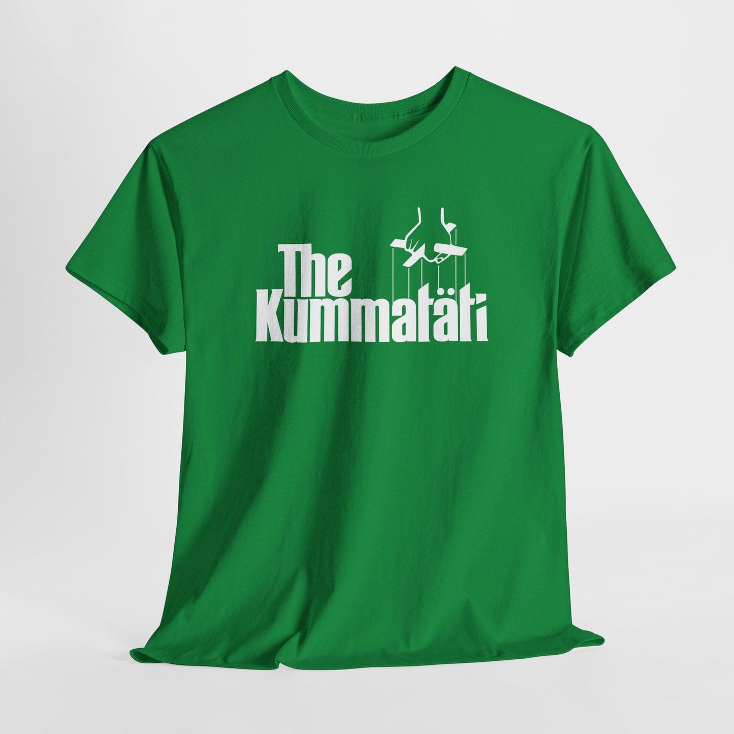 The Kummatäti t-paita, valkoinen teksti | 100% puuvillaa, unisex - Lourun verkkokauppa