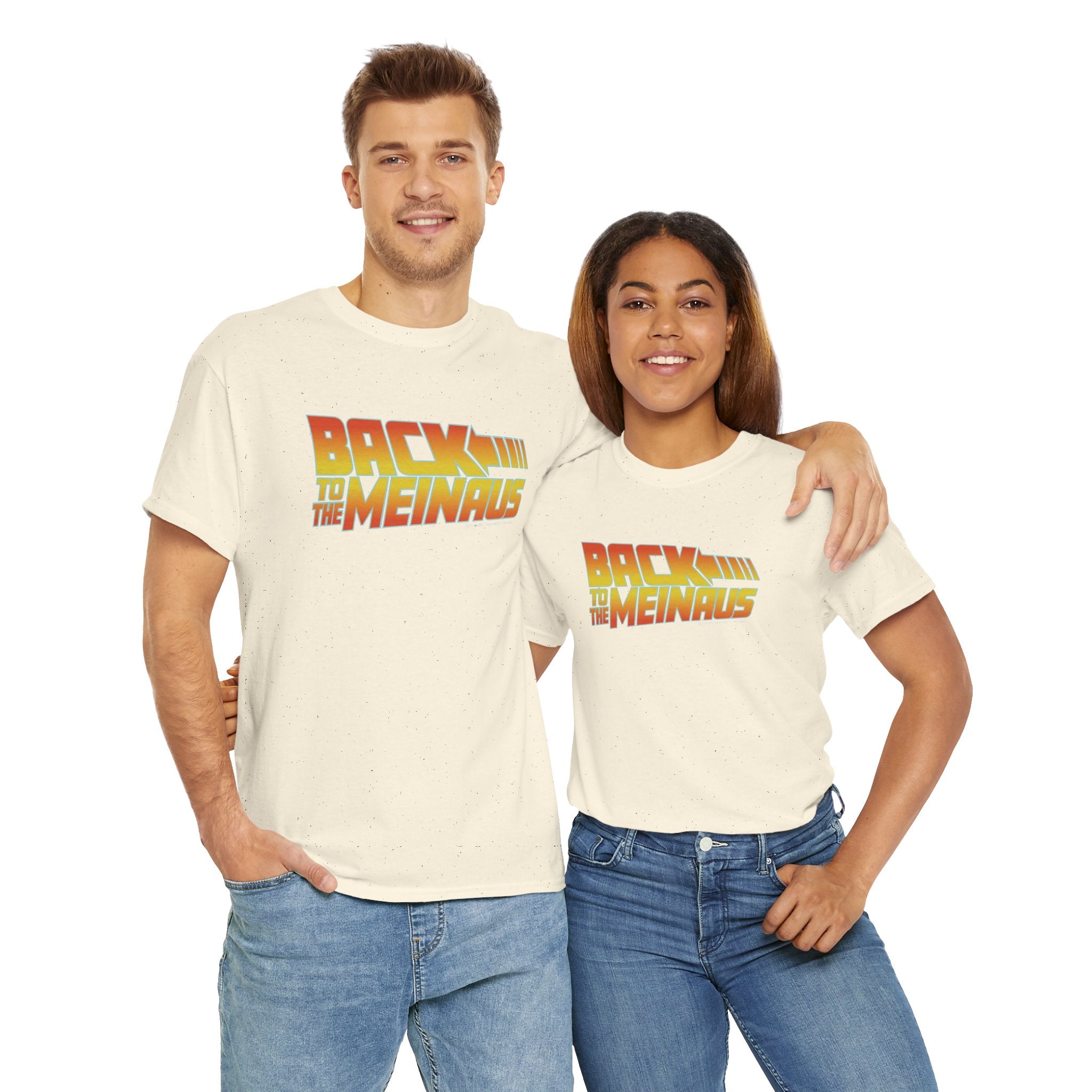 Back to the Meinaus t-paita | 100% puuvillaa, unisex
