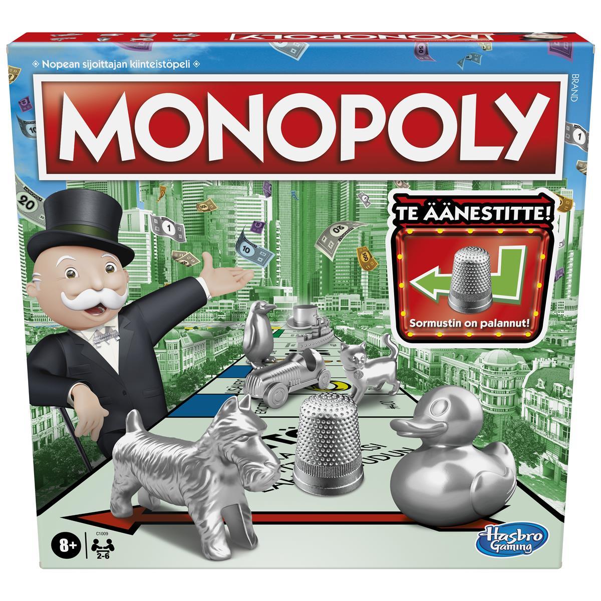 Monopoly Classic (FI) - Lourun verkkokauppa