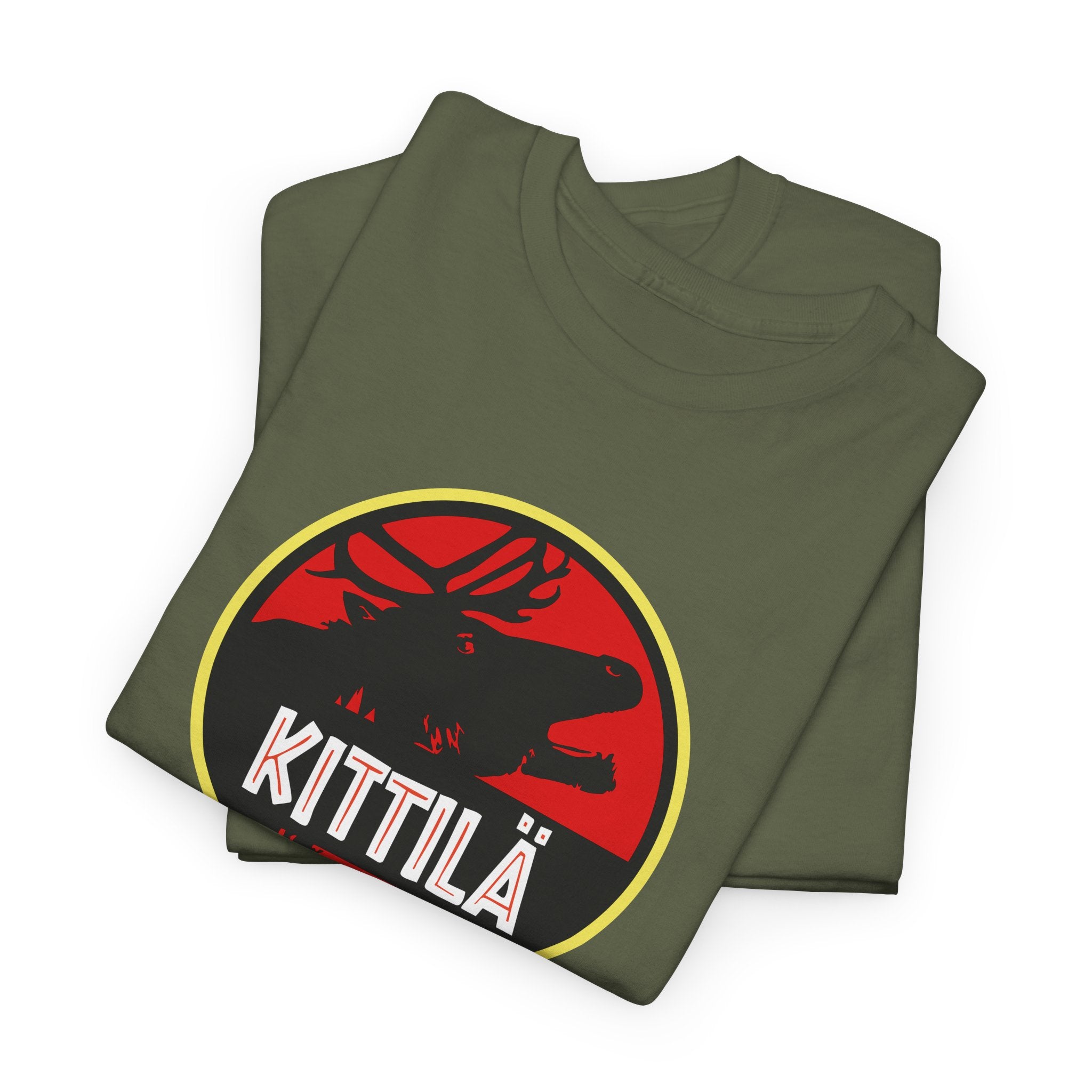 Kittilä t-paita (Jurassic Park tyyliin) | 100% puuvillaa, unisex