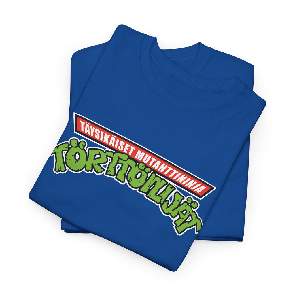 TMNT eli Täysikäiset Mutanttininja Törttöilijät t-paita | 100% puuvillaa, unisex