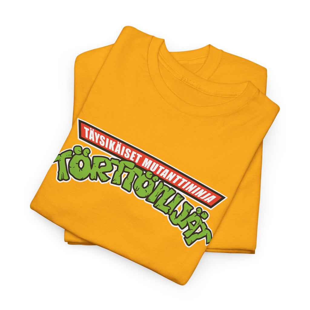 TMNT eli Täysikäiset Mutanttininja Törttöilijät t-paita | 100% puuvillaa, unisex