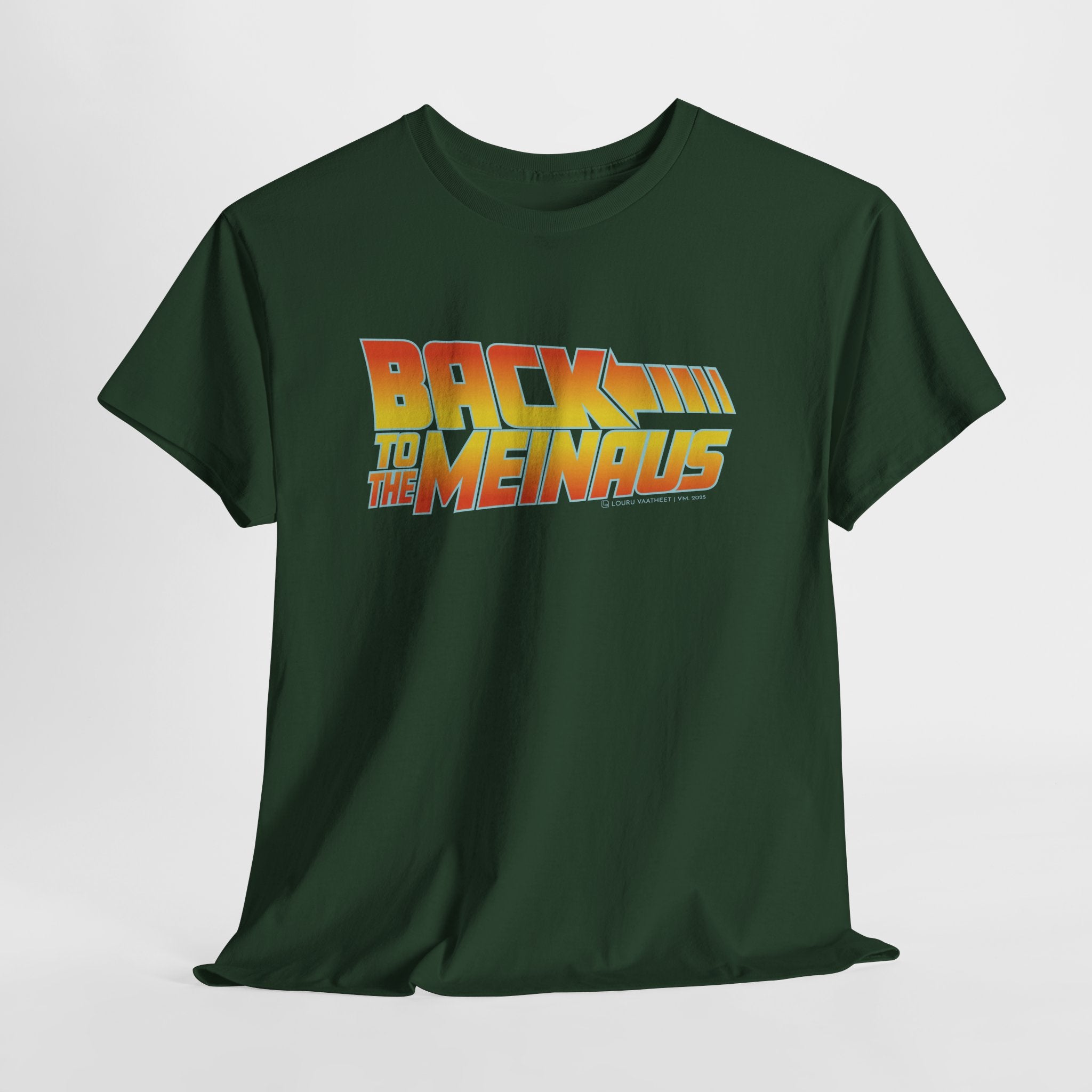 Back to the Meinaus t-paita | 100% puuvillaa, unisex