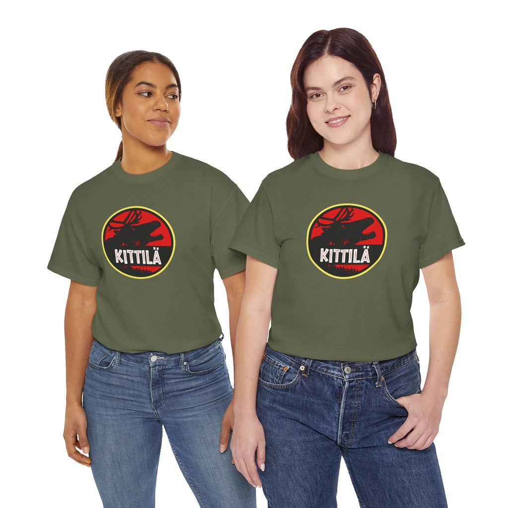 Kittilä t-paita (Jurassic Park tyyliin) | 100% puuvillaa, unisex