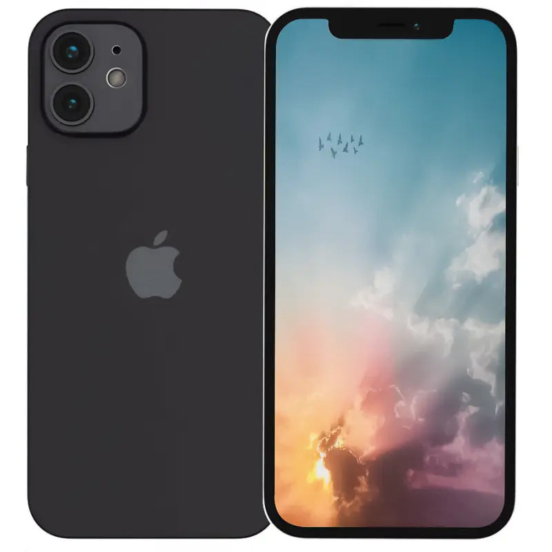 APPLE IPHONE 12 6,1”, 64GB, BLACK, kunnostettu