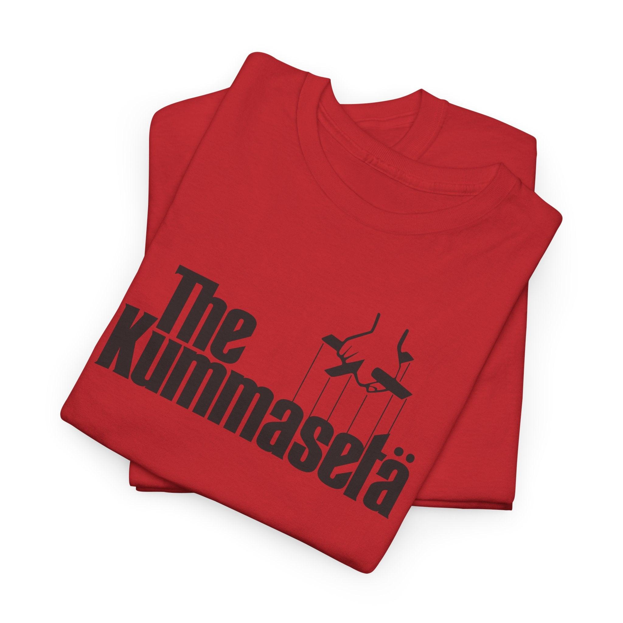 The Kummasetä t-paita, tumma teksti | 100% puuvillaa, unisex - Lourun verkkokauppa