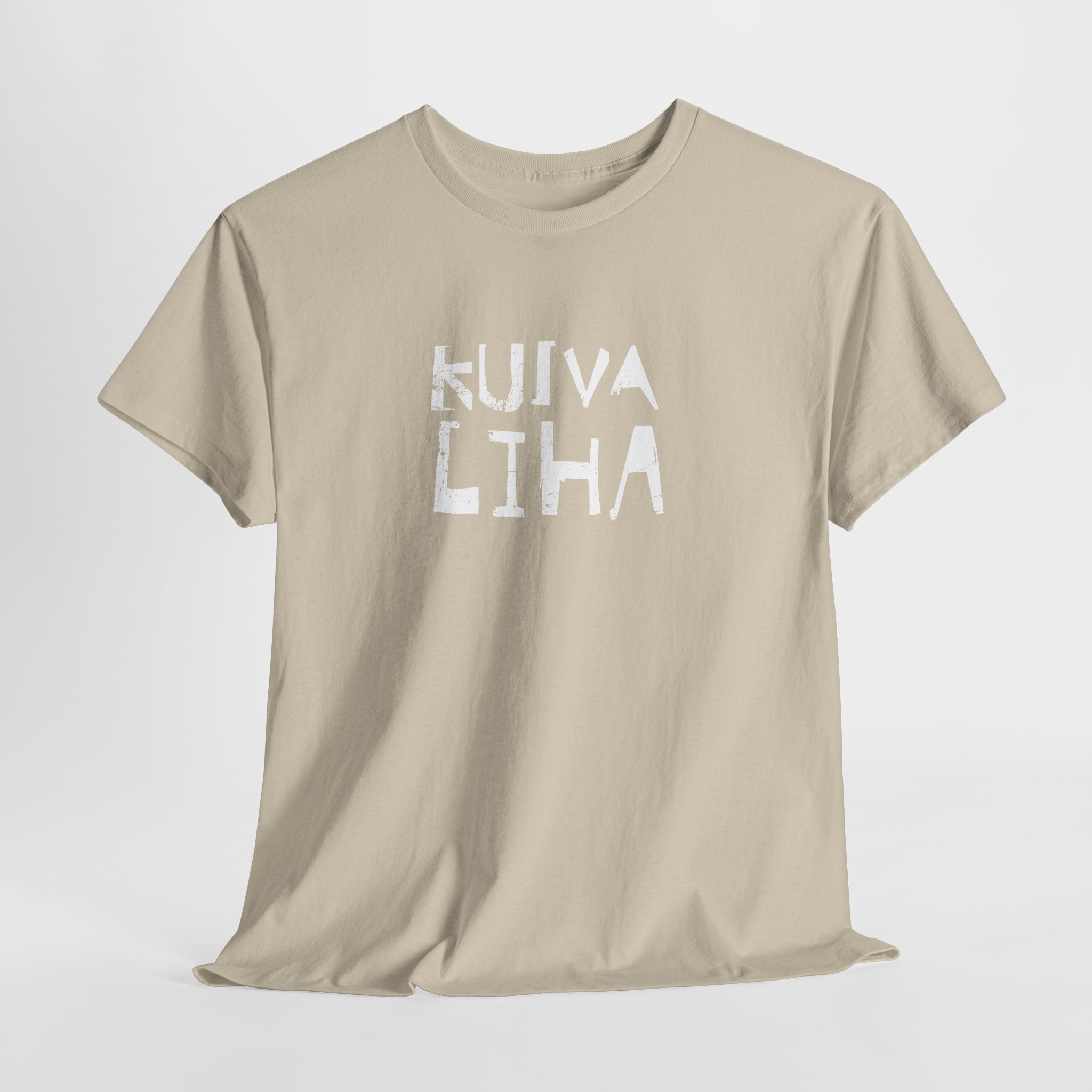 Kuivaliha T-paita – Hauska paita kuivan lihan ja eräretkien ystävälle | musta teksti | 100% puuvillaa, unisex