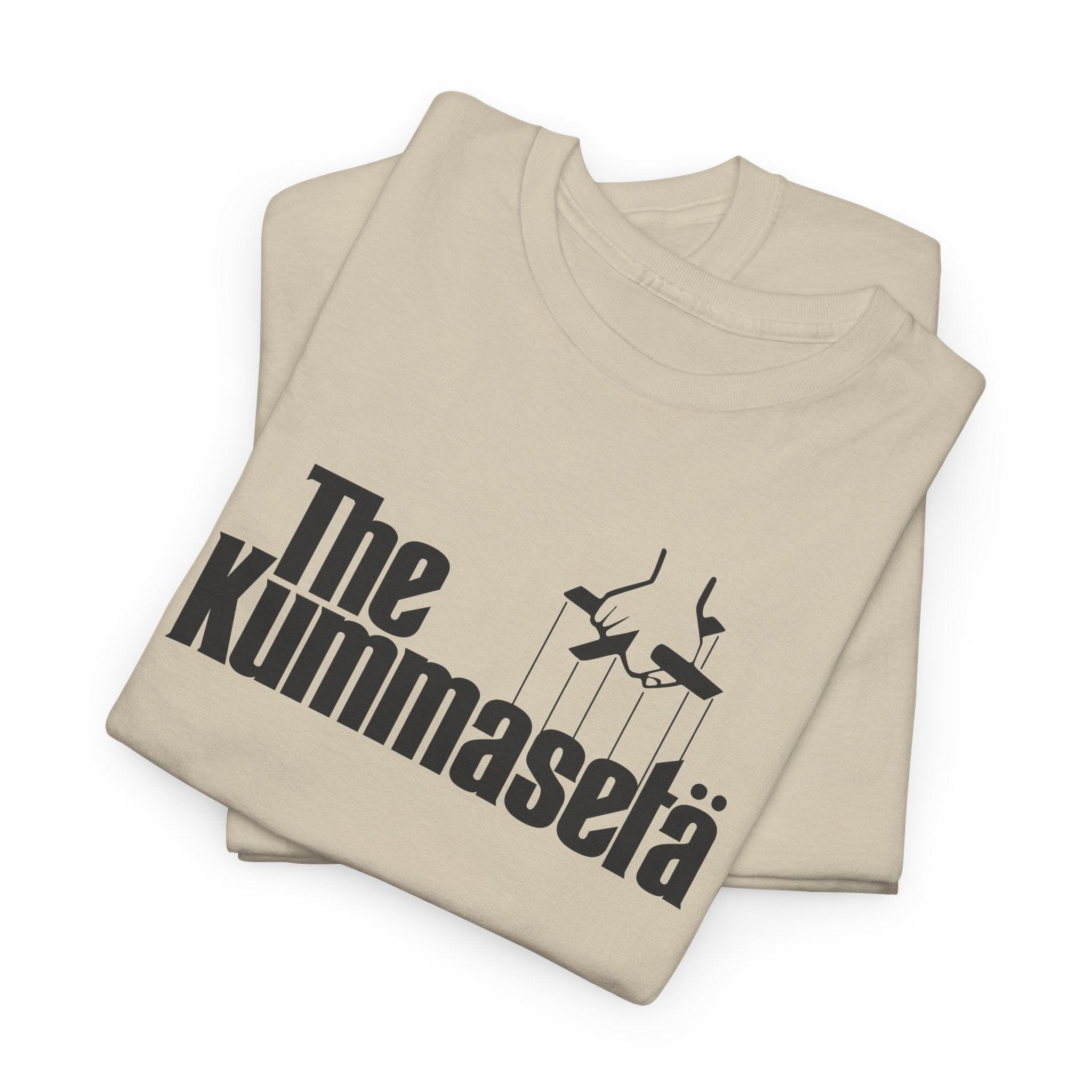 The Kummasetä t-paita, tumma teksti | 100% puuvillaa, unisex - Lourun verkkokauppa