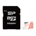 Silicon Power Superior V30 256GB microSDXC -kortti (SD-adapterilla)