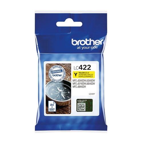 Brother LC-422Y keltainen - Lourun verkkokauppa
