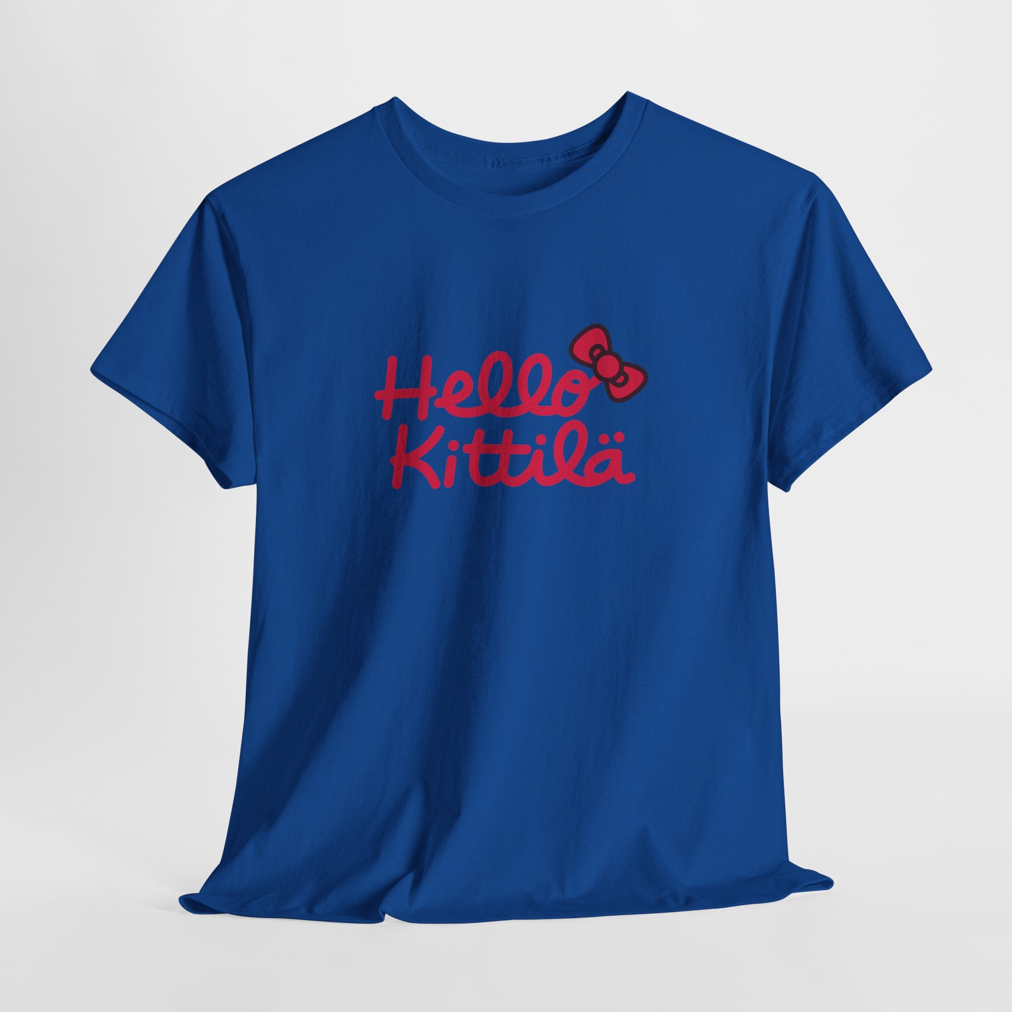 Hello Kittilä (iso teksti) | 100% puuvillaa, unisex