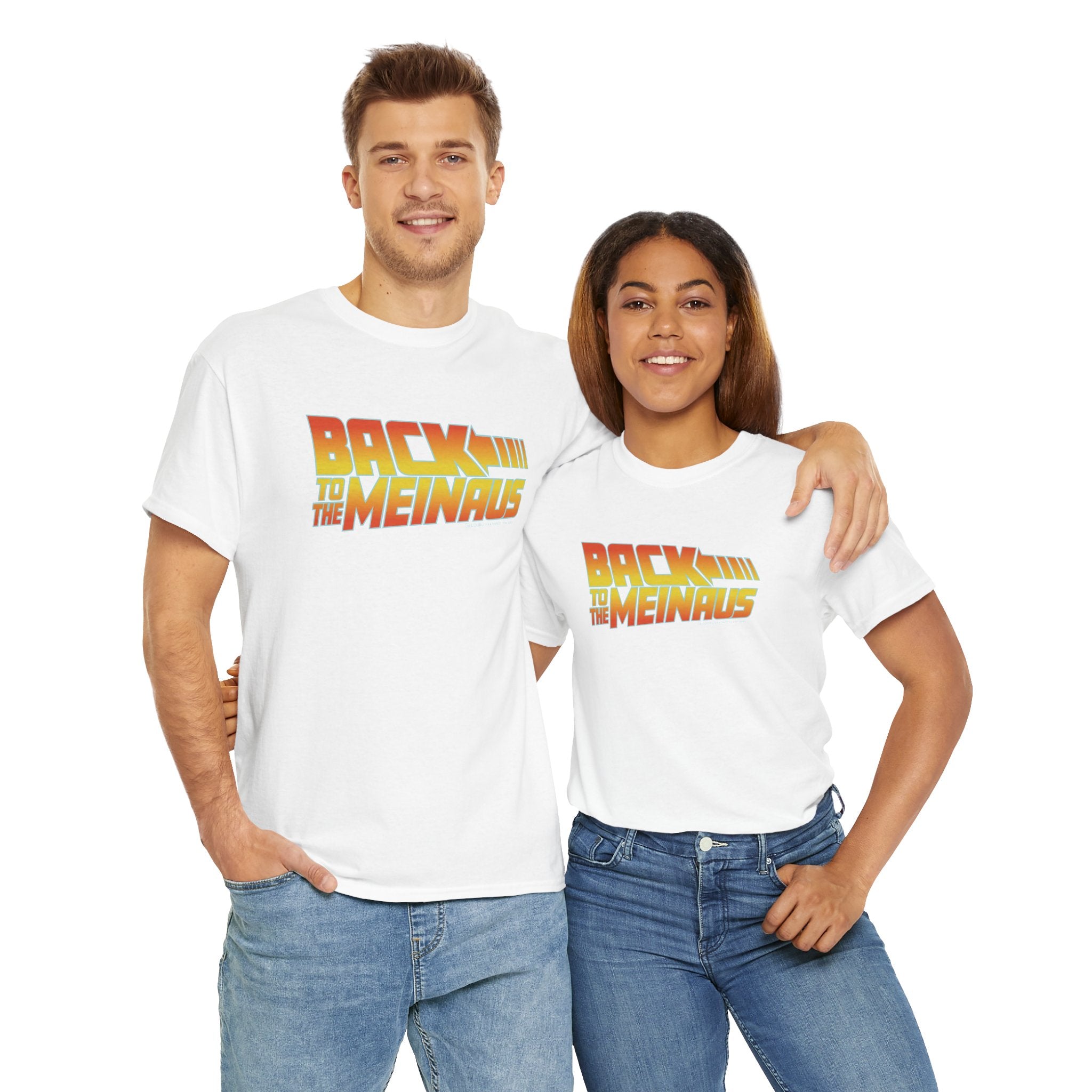 Back to the Meinaus t-paita | 100% puuvillaa, unisex