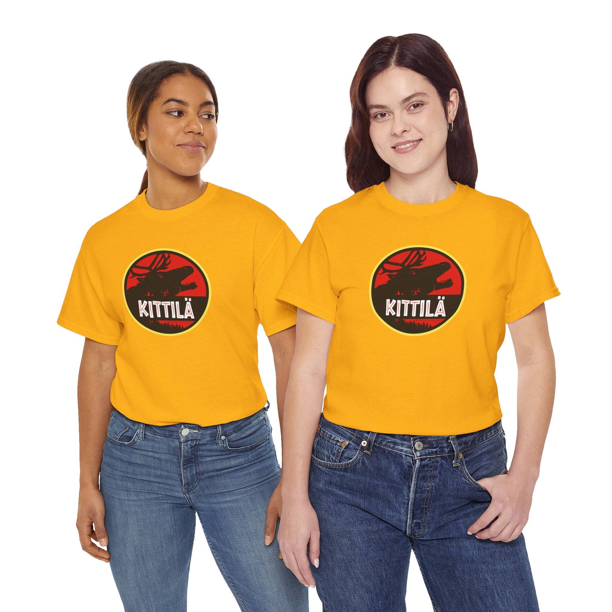 Kittilä t-paita (Jurassic Park tyyliin) | 100% puuvillaa, unisex