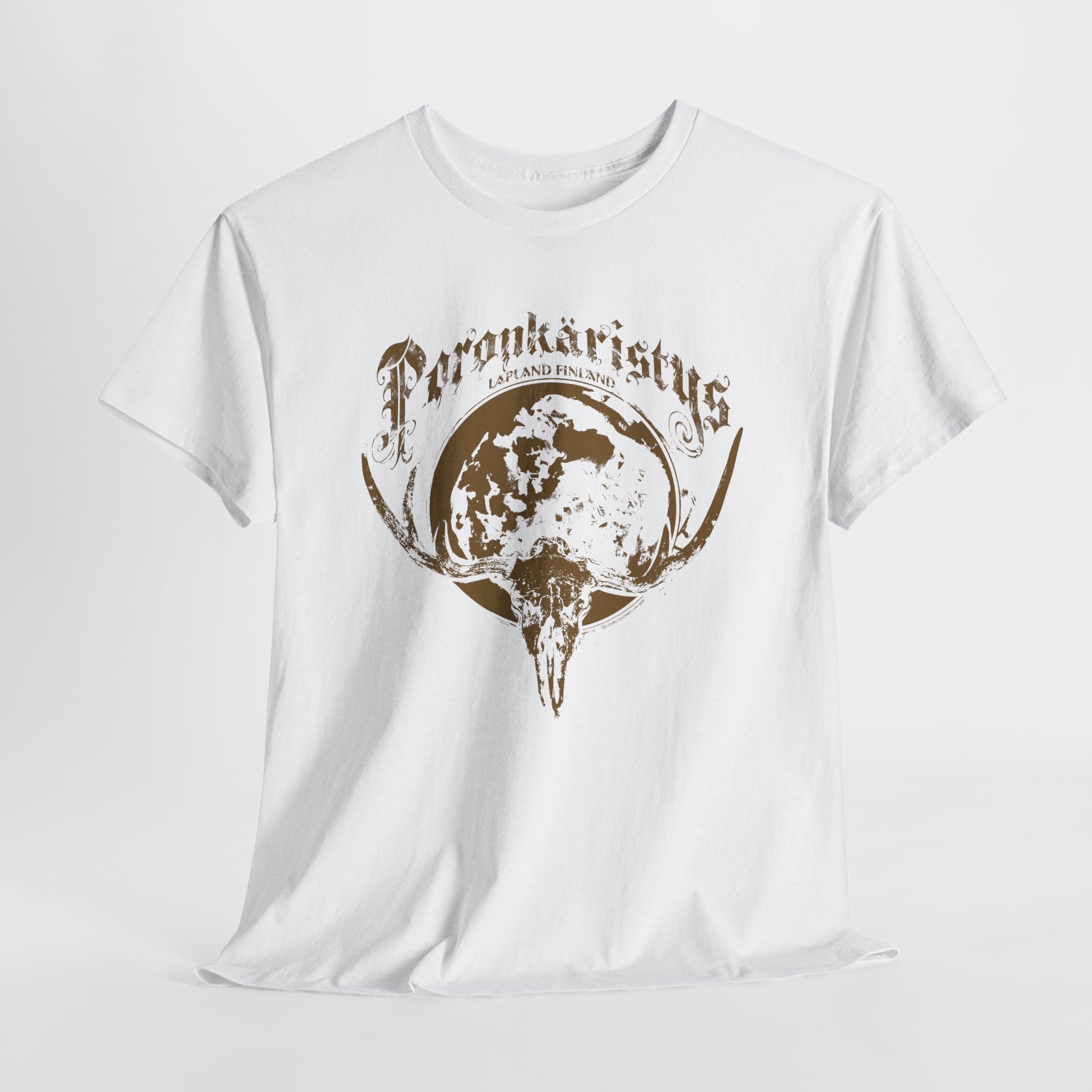 Poronkäristys Lapland Finland t-paita | 100% puuvillaa, unisex