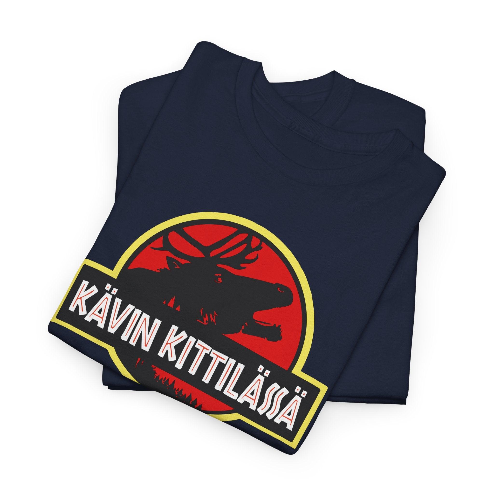Kävin Kittilässä t-paita | 100% puuvillaa, unisex - Lourun verkkokauppa