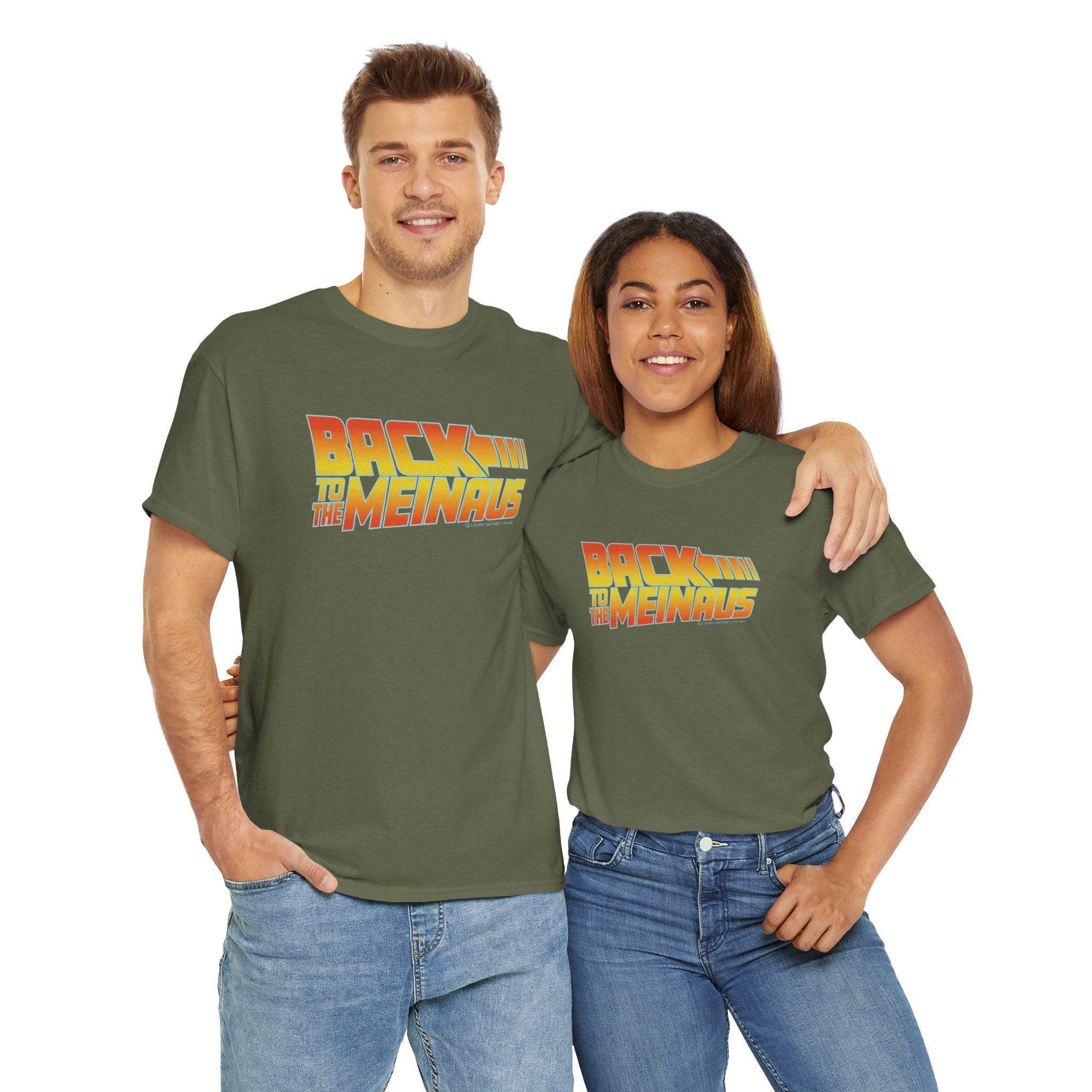 Back to the Meinaus t-paita | 100% puuvillaa, unisex