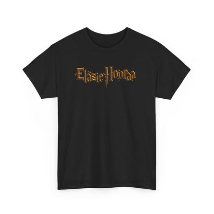 Eläsie Houraa t-paita, kultainen logo | 100% puuvillaa, unisex - Lourun verkkokauppa