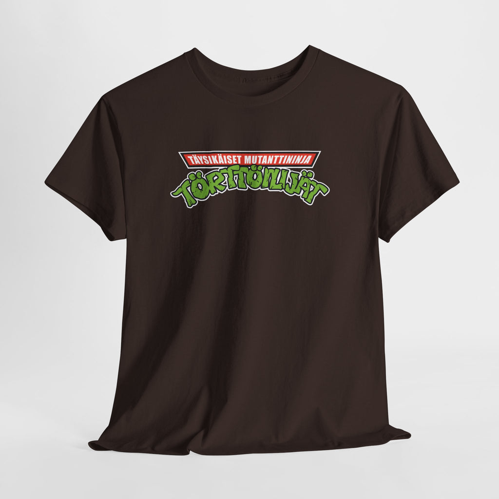 TMNT eli Täysikäiset Mutanttininja Törttöilijät t-paita | 100% puuvillaa, unisex