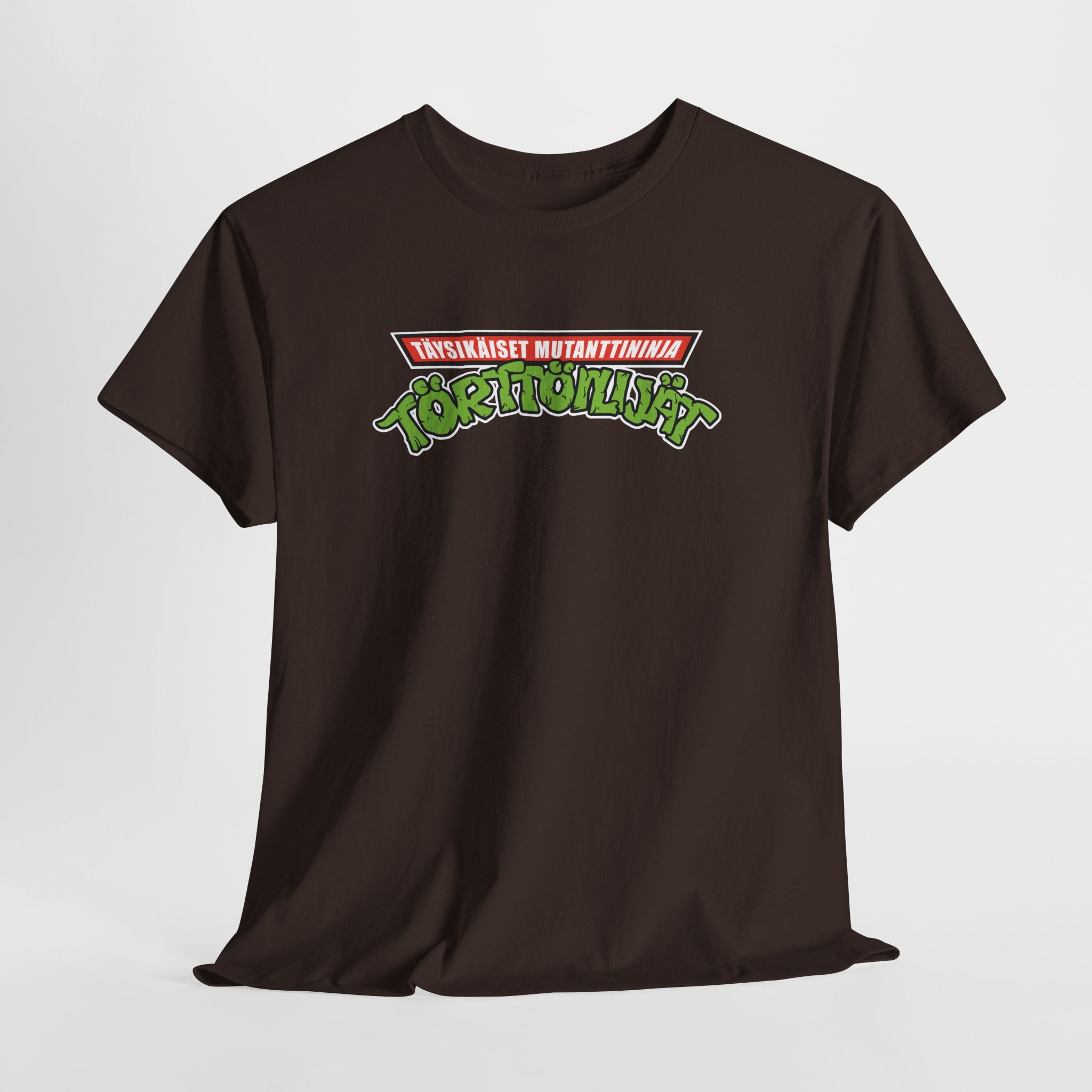 TMNT eli Täysikäiset Mutanttininja Törttöilijät t-paita | 100% puuvillaa, unisex