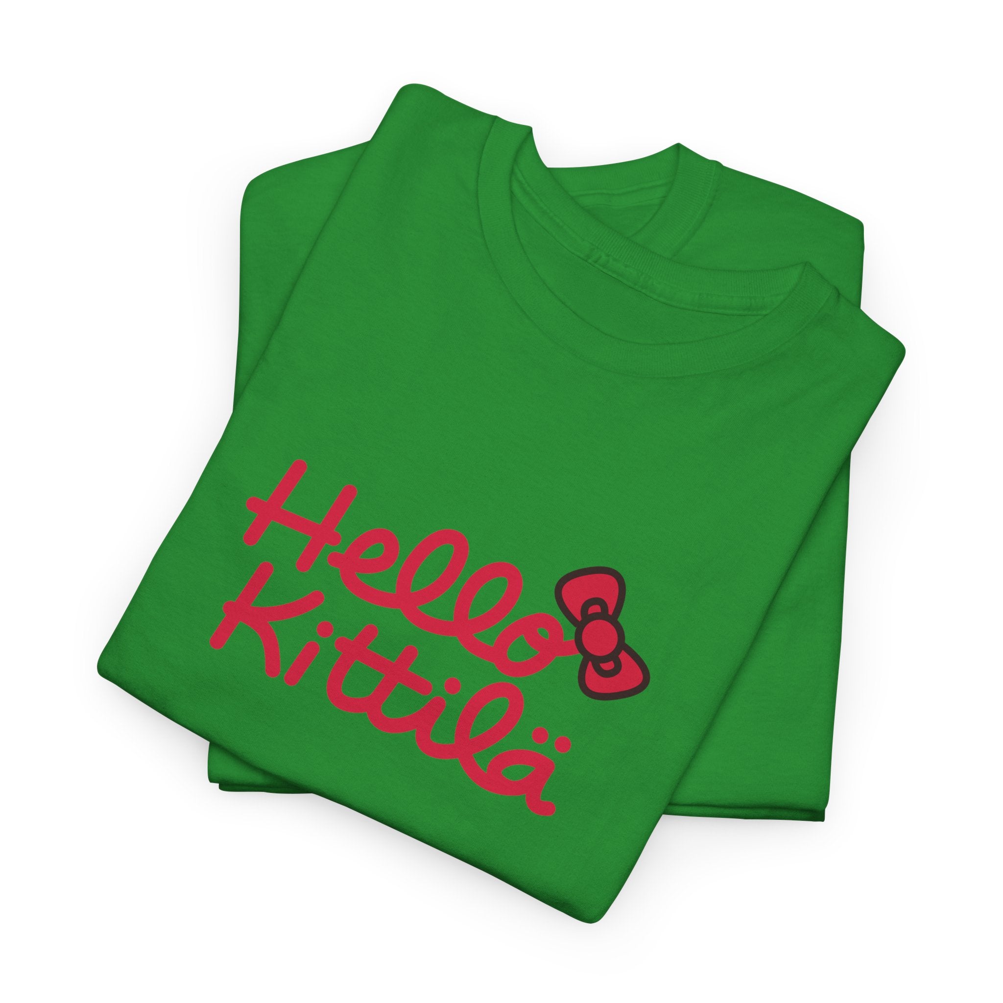 Hello Kittilä (iso teksti) | 100% puuvillaa, unisex