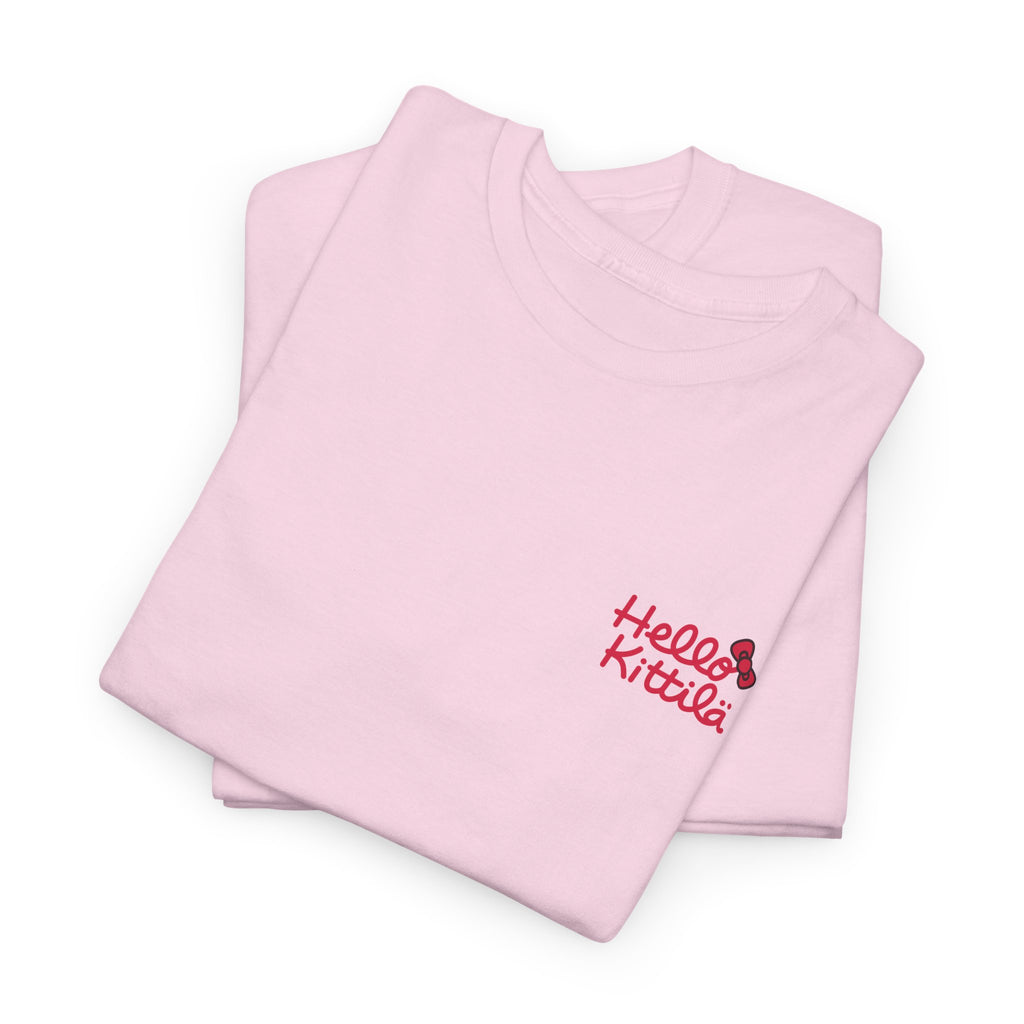 Hello Kittilä (pieni teksti) | 100% puuvillaa, unisex