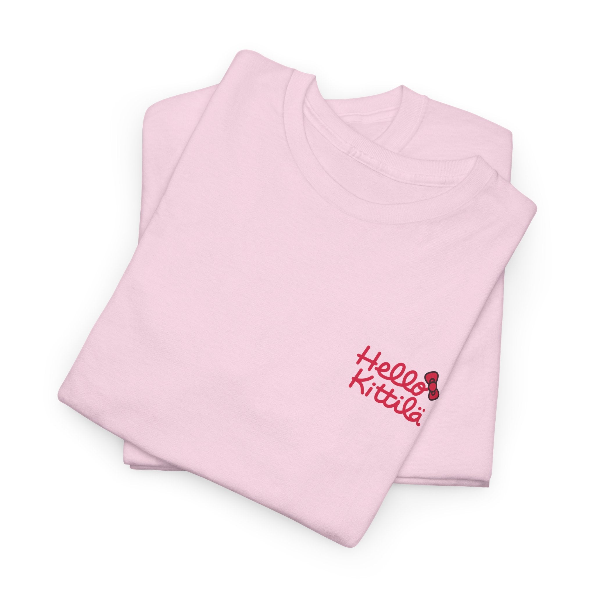 Hello Kittilä (pieni teksti) | 100% puuvillaa, unisex