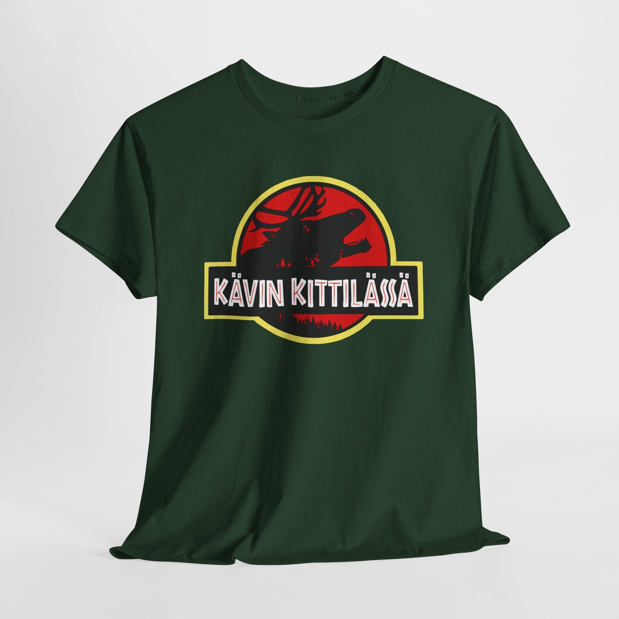 Kävin Kittilässä t-paita | 100% puuvillaa, unisex - Lourun verkkokauppa