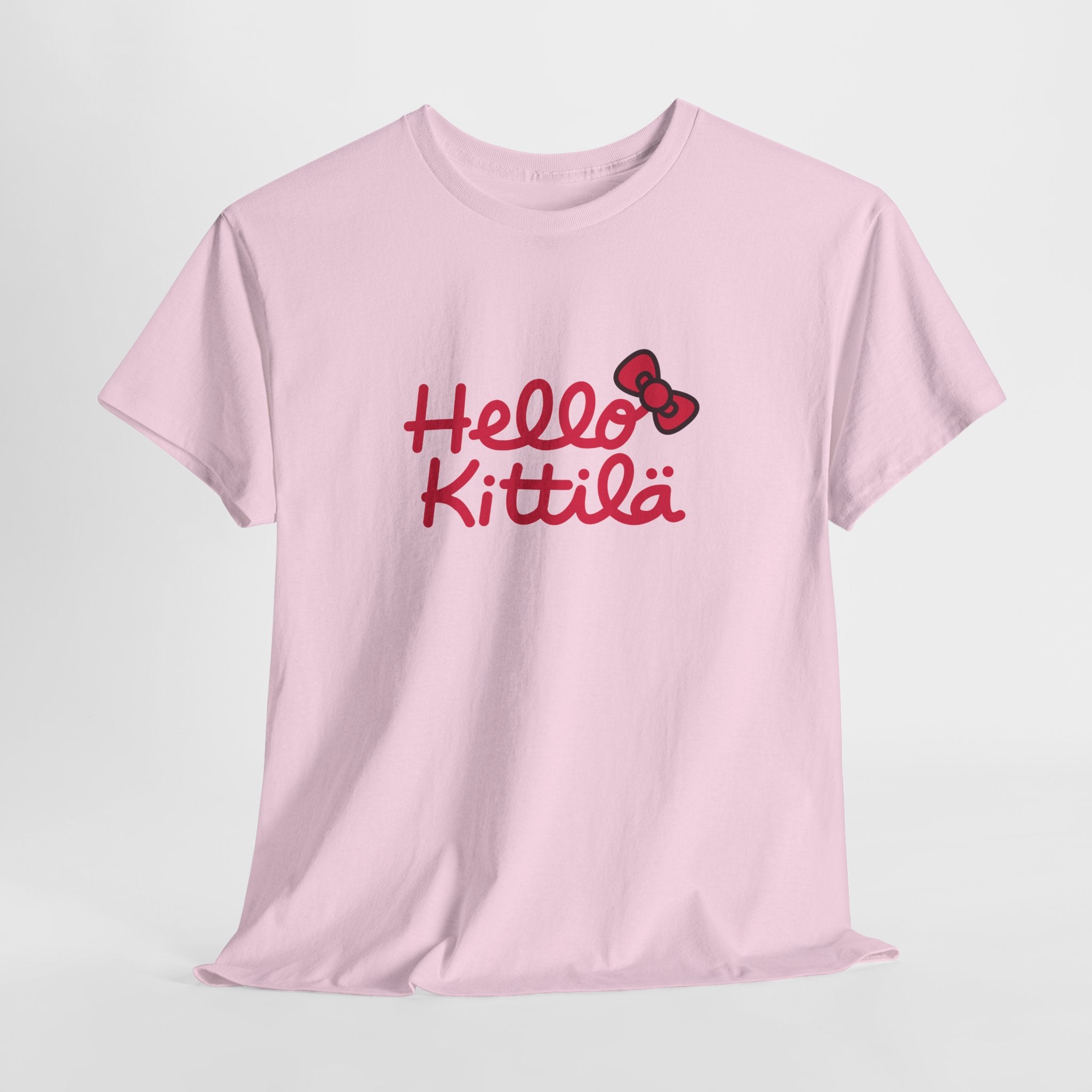 Hello Kittilä (iso teksti) | 100% puuvillaa, unisex