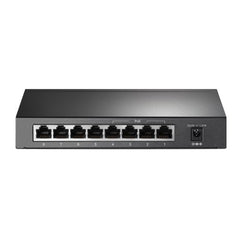 TL-SG1008P 8-porttinen PoE-kytkin edestä