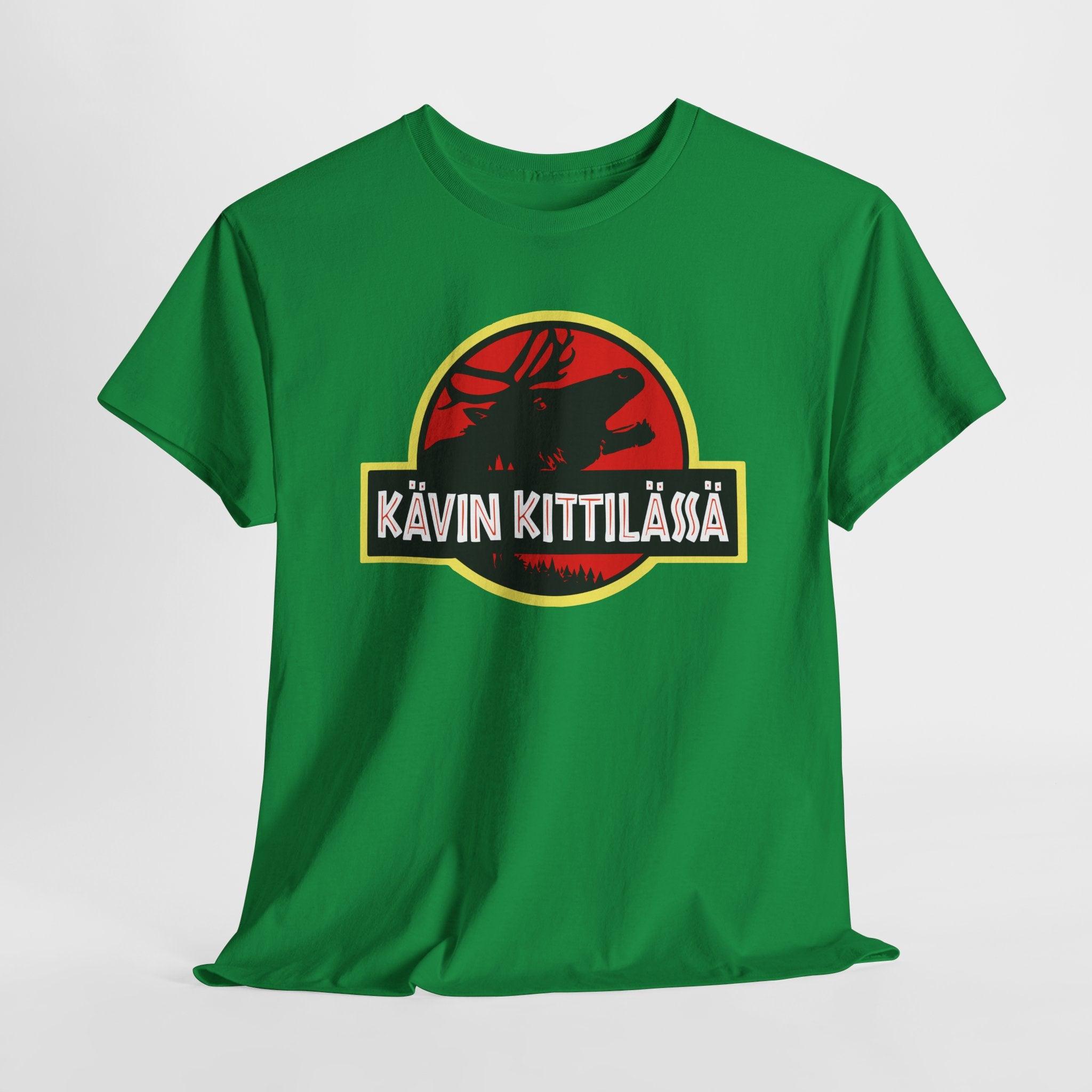 Kävin Kittilässä t-paita | 100% puuvillaa, unisex - Lourun verkkokauppa